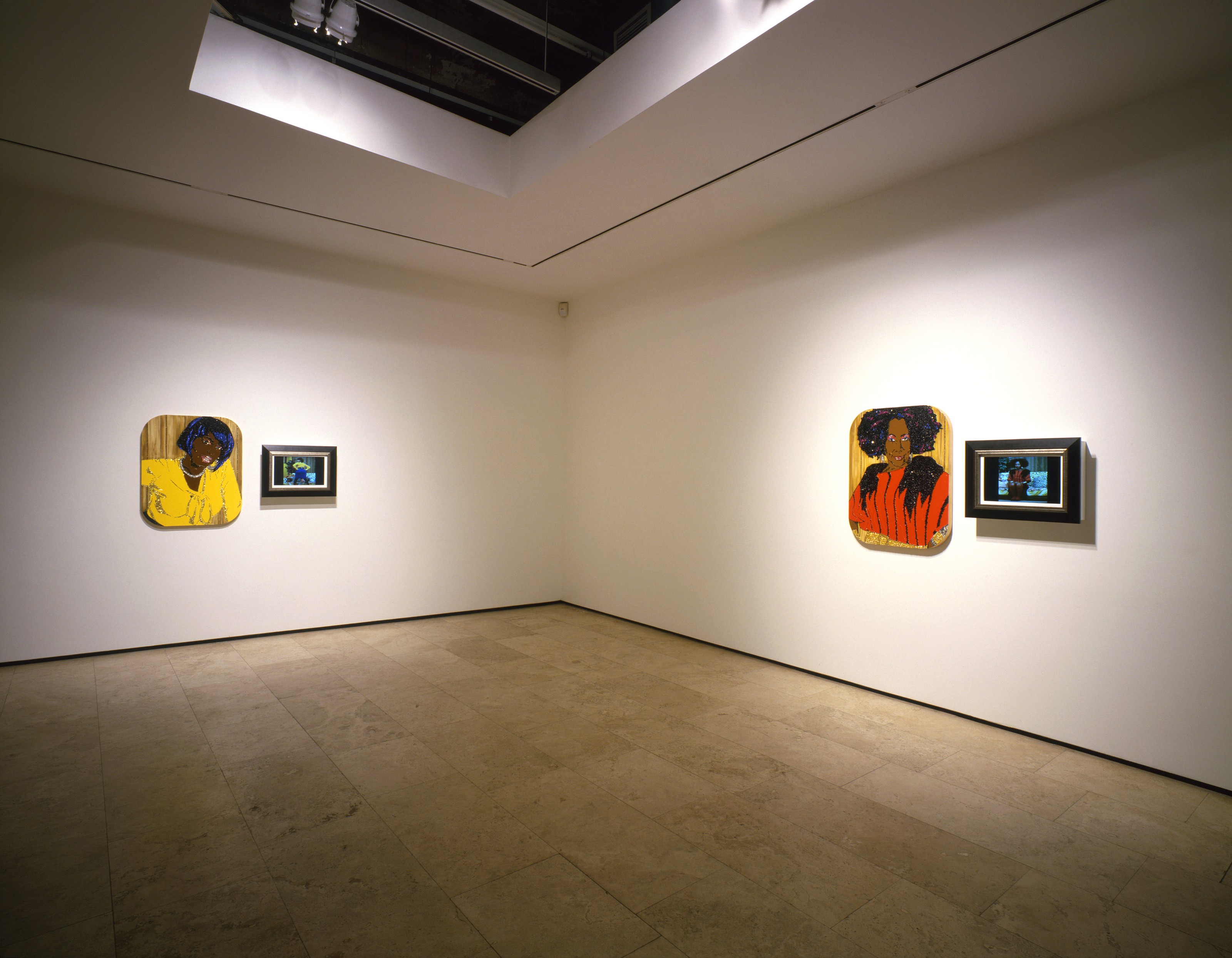 Installation view of She's Come UnDone! at Lehmann Maupin New York