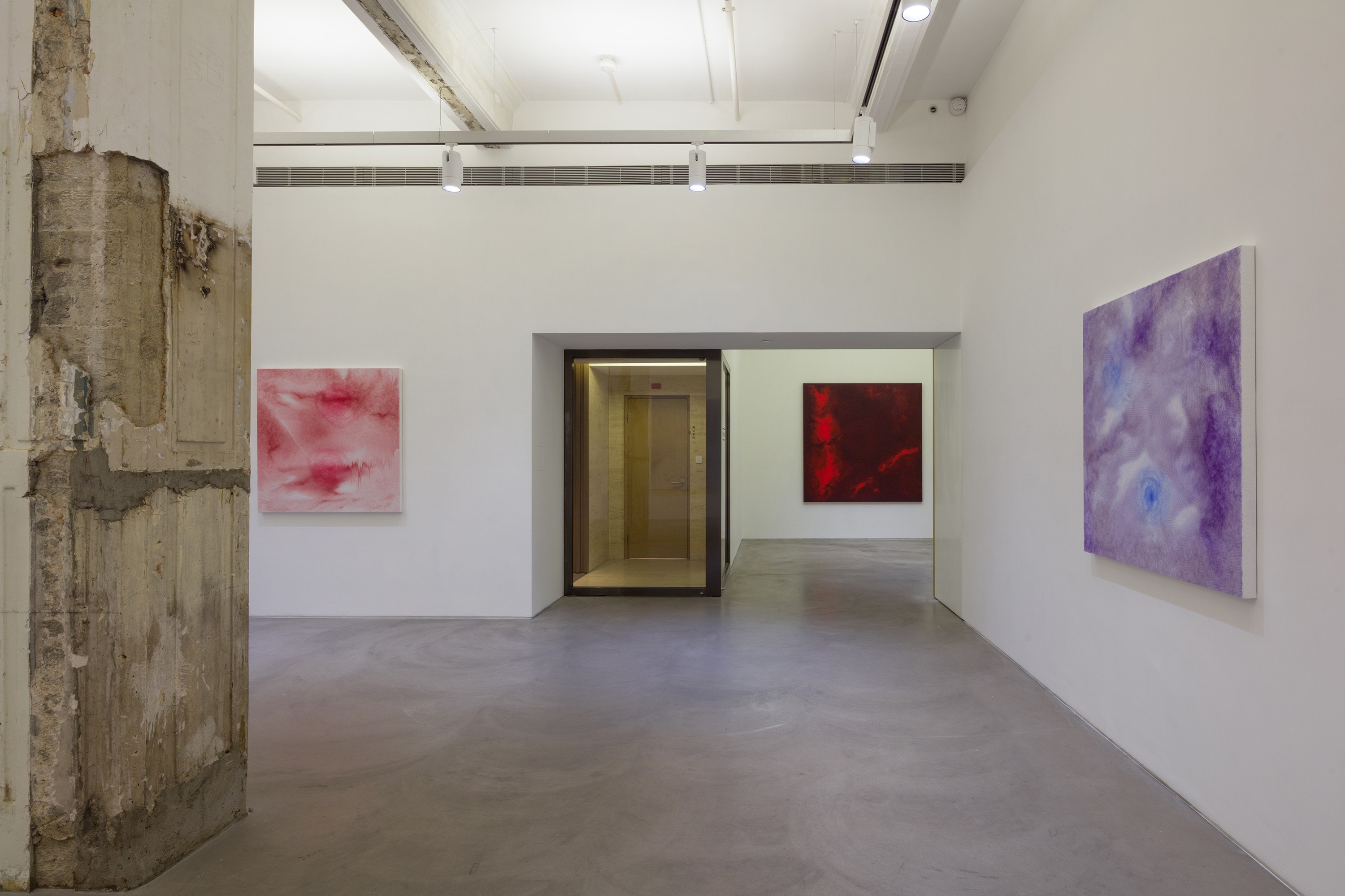 Installation view of Shirazeh Houshiary at Lehmann Maupin Hong Kong
