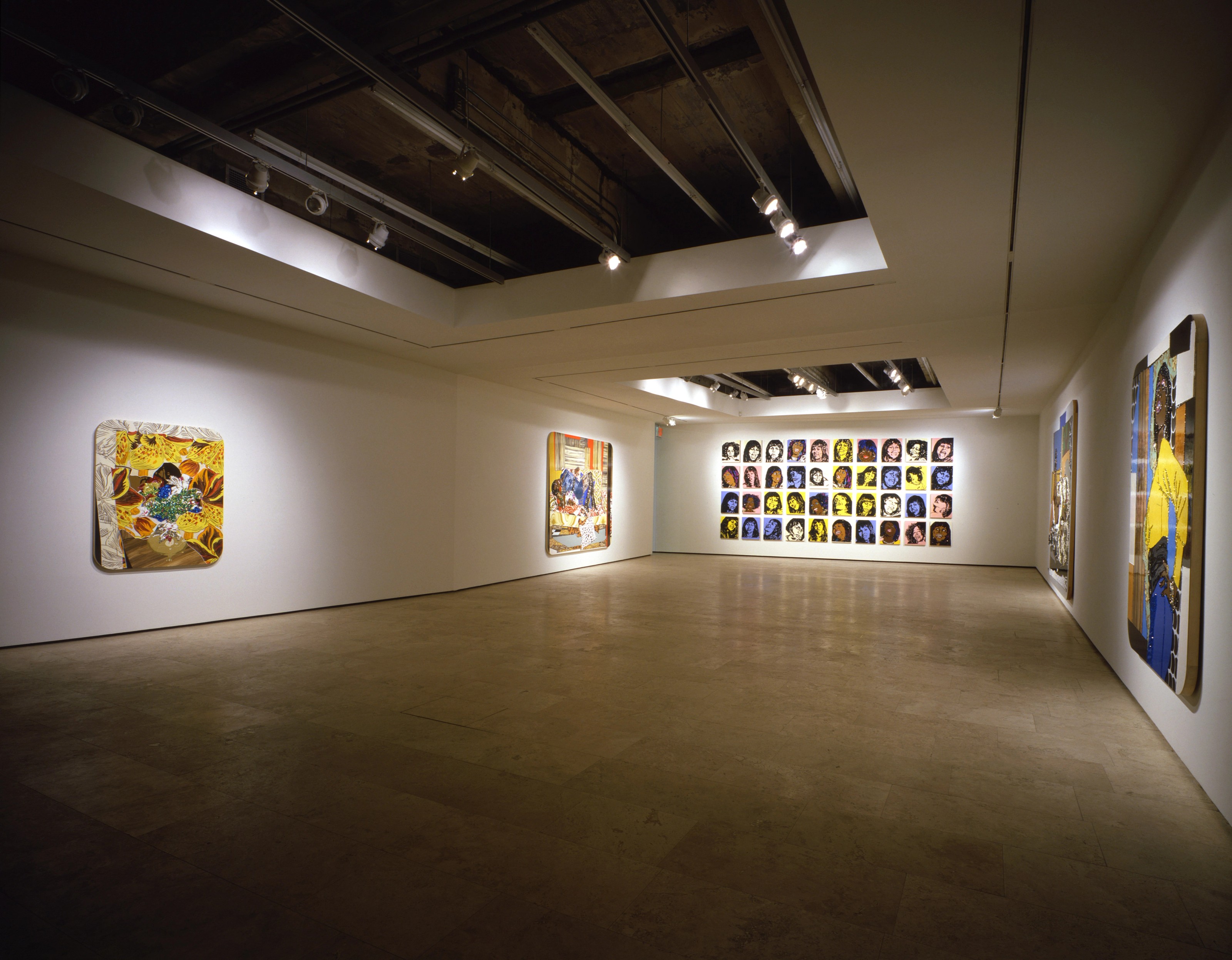 Installation view of She's Come UnDone! at Lehmann Maupin New York
