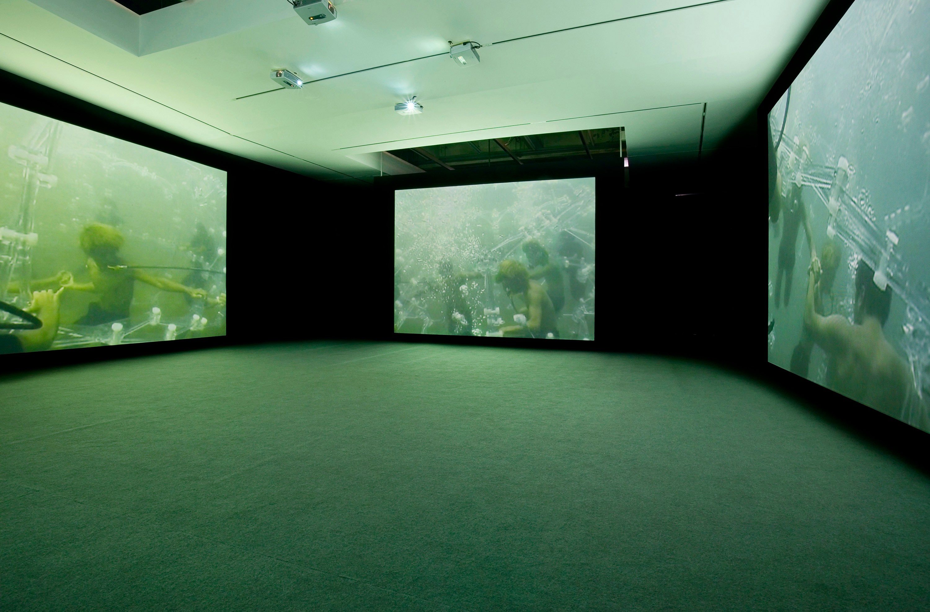 Installation view of Jun Nguyen-Hatsushiba at Lehmann Maupin New York