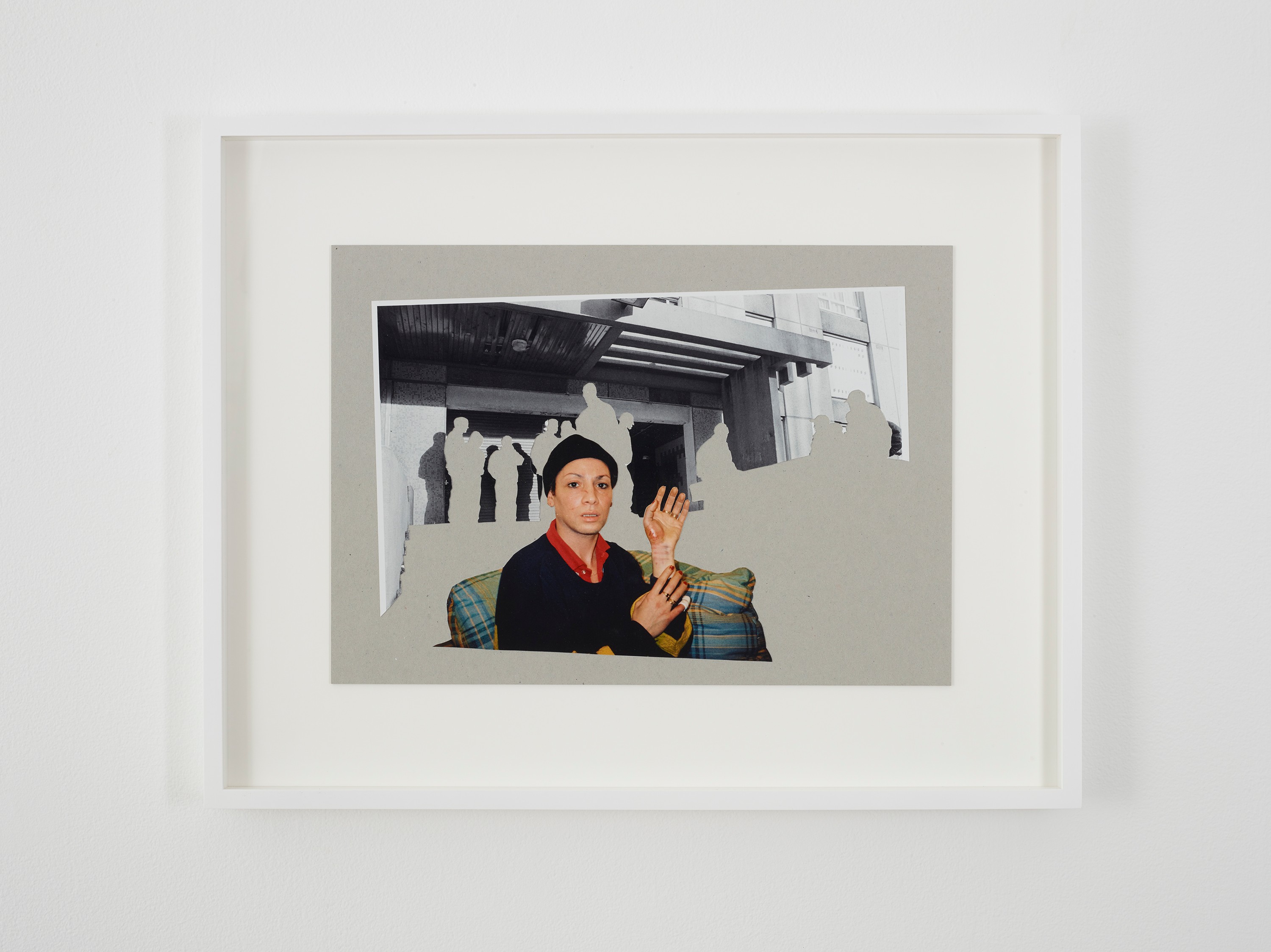 Work on paper by Kader Attia