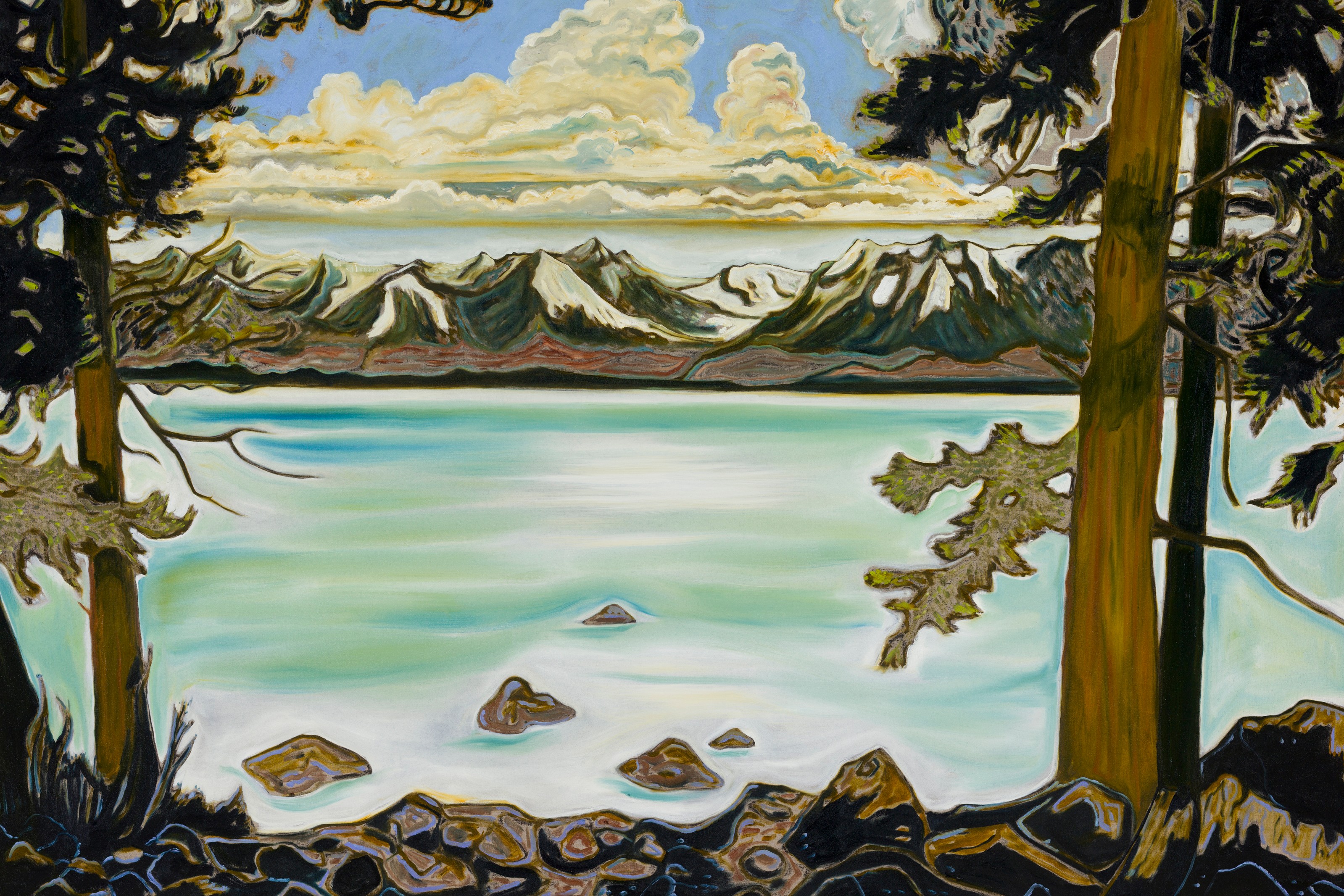 Painting by Billy Childish