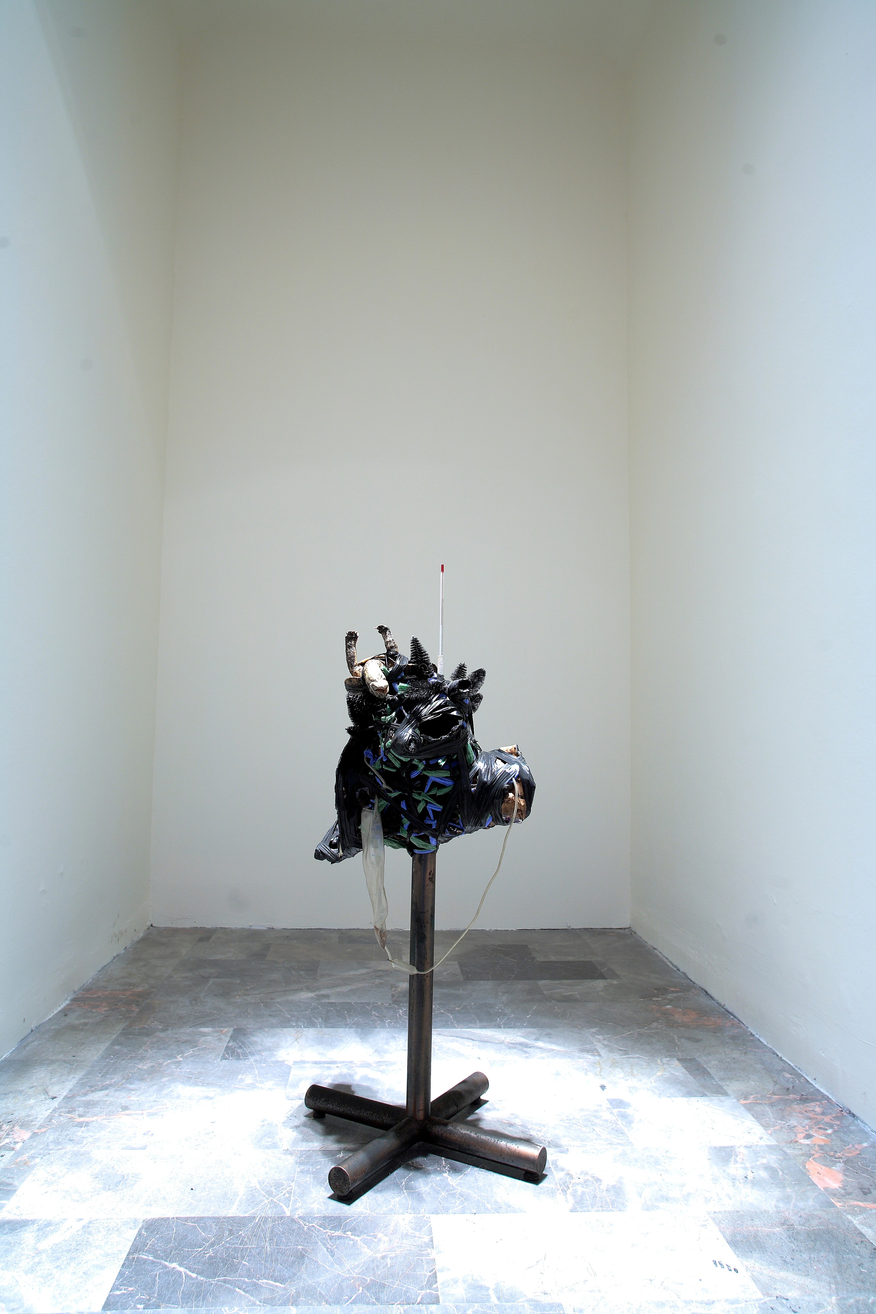 Installation view of The Refinery x: a Simple Twist of Fate at Palazzo delle Papesse