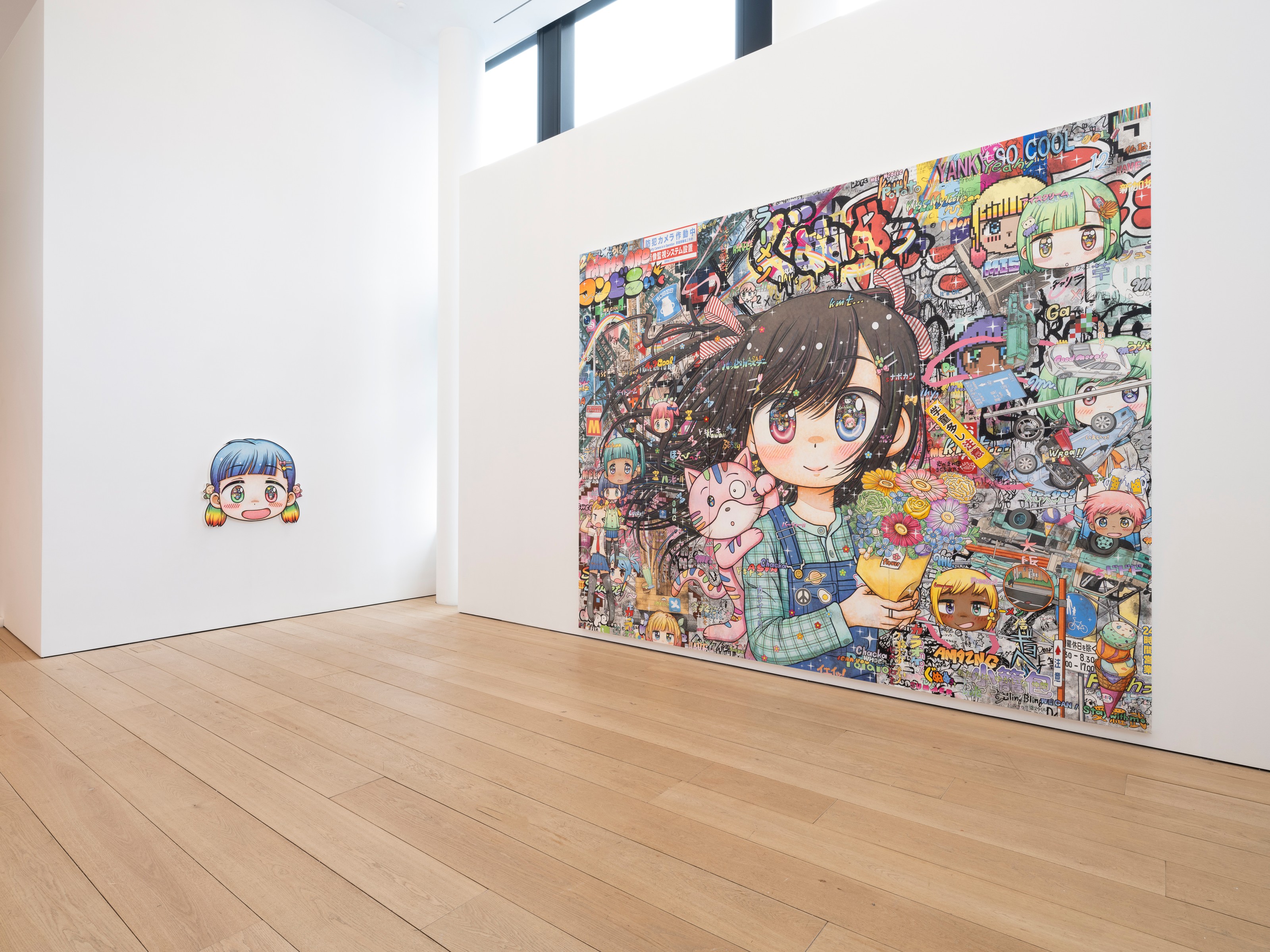 Installation view of Mr. at Lehmann Maupin New York