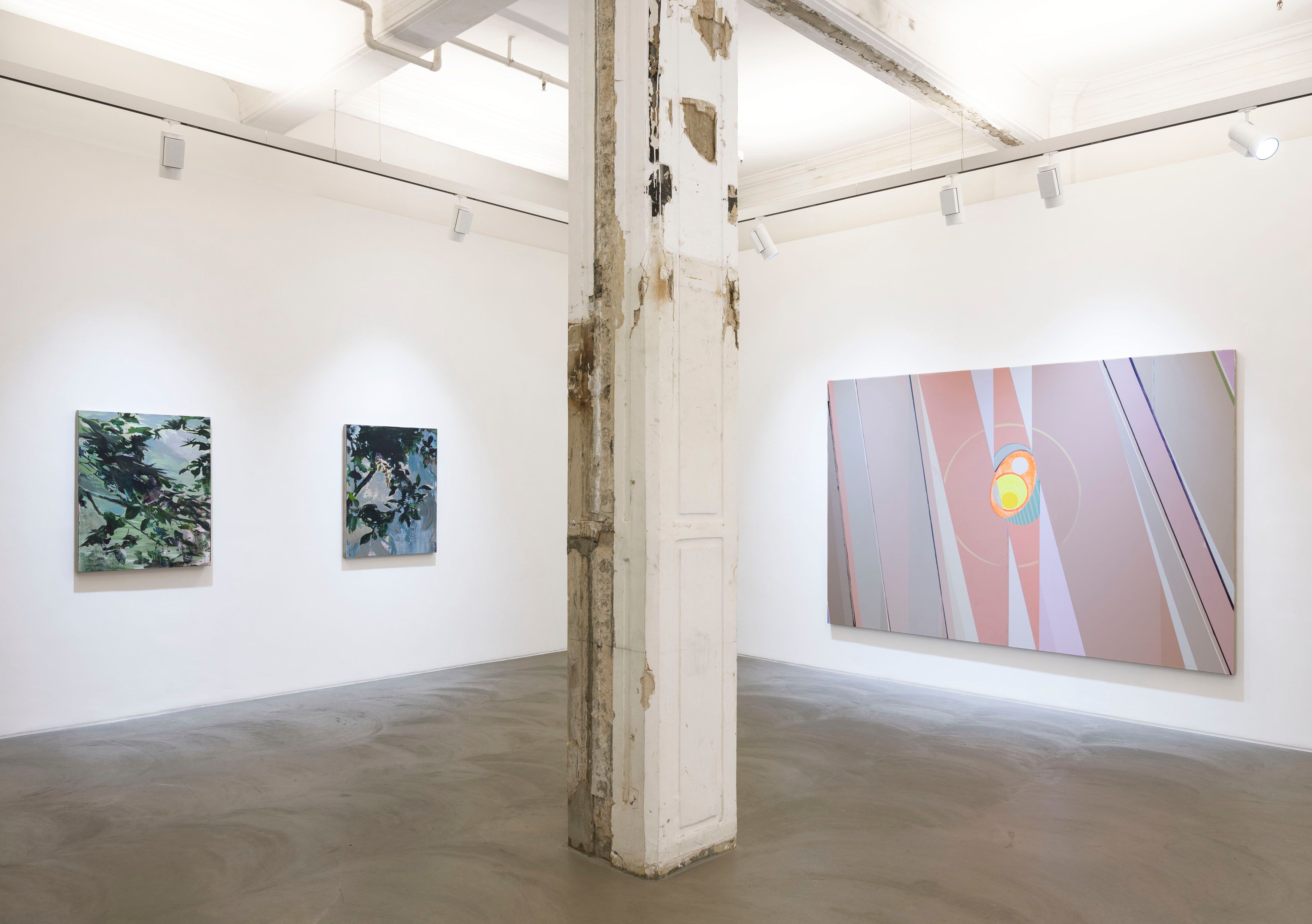 Installation view of Points of Departure at Lehmann Maupin Hong Kong