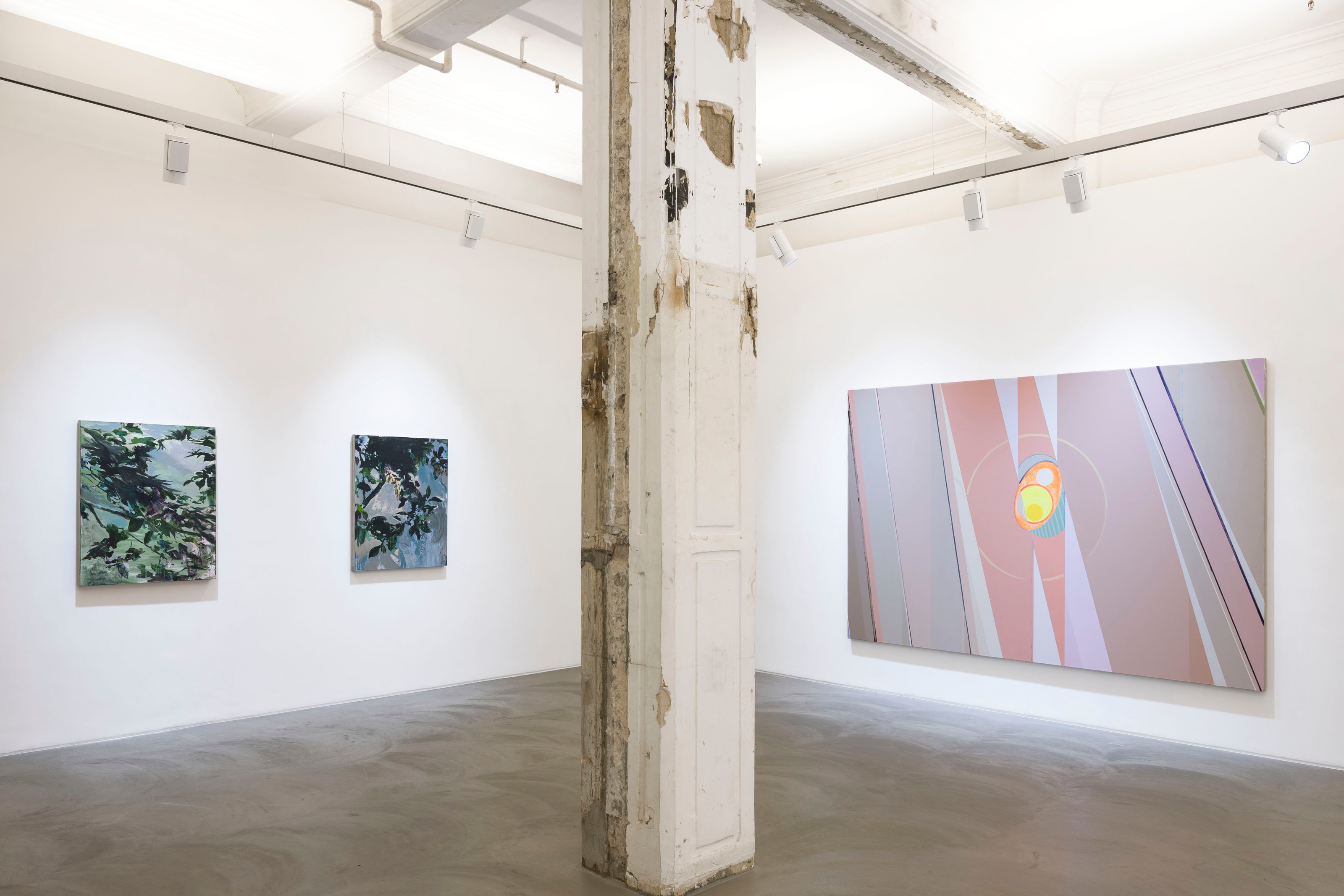 Installation view of Points of Departure at Lehmann Maupin Hong Kong