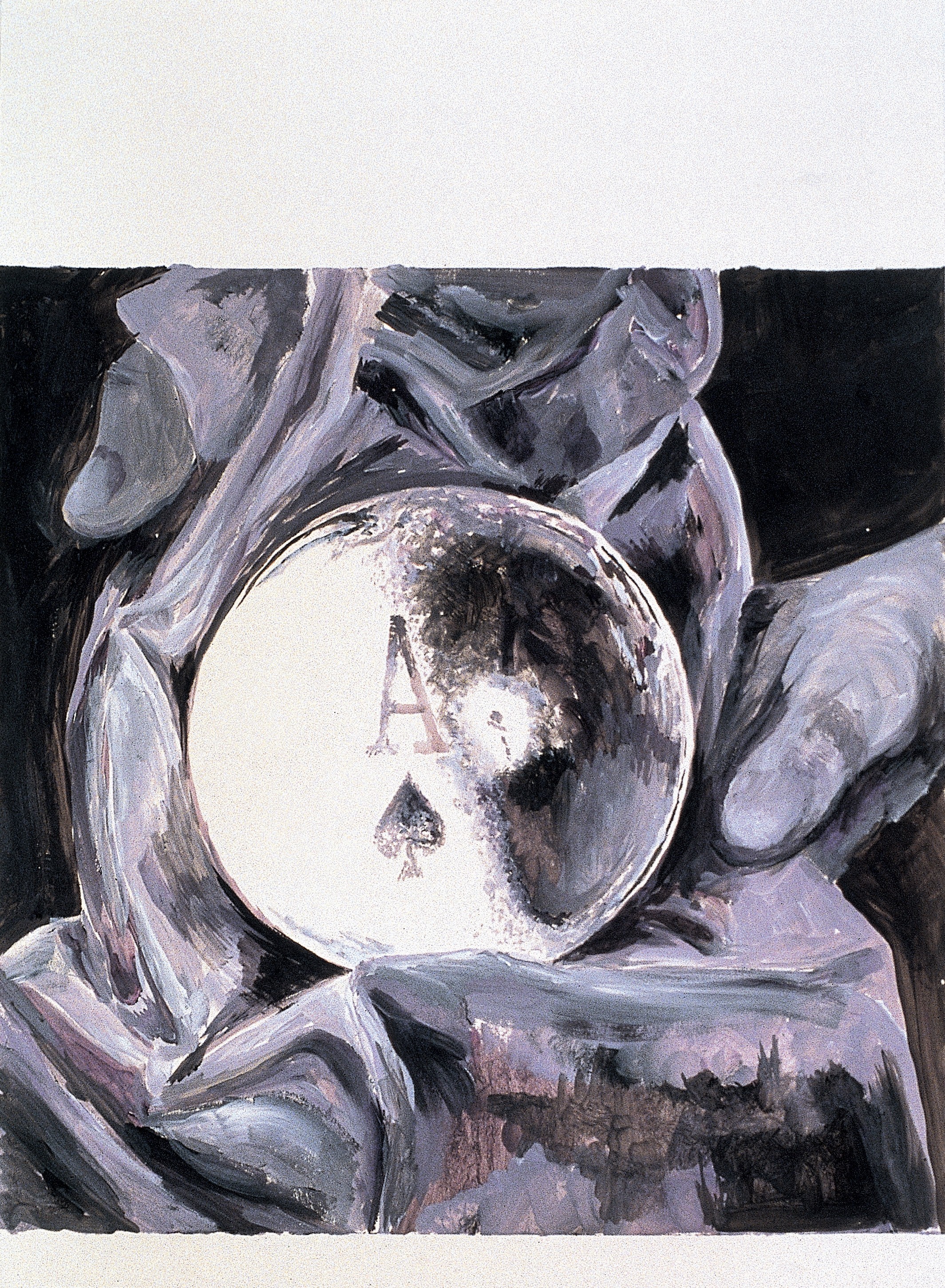 Painting by Tony Oursler