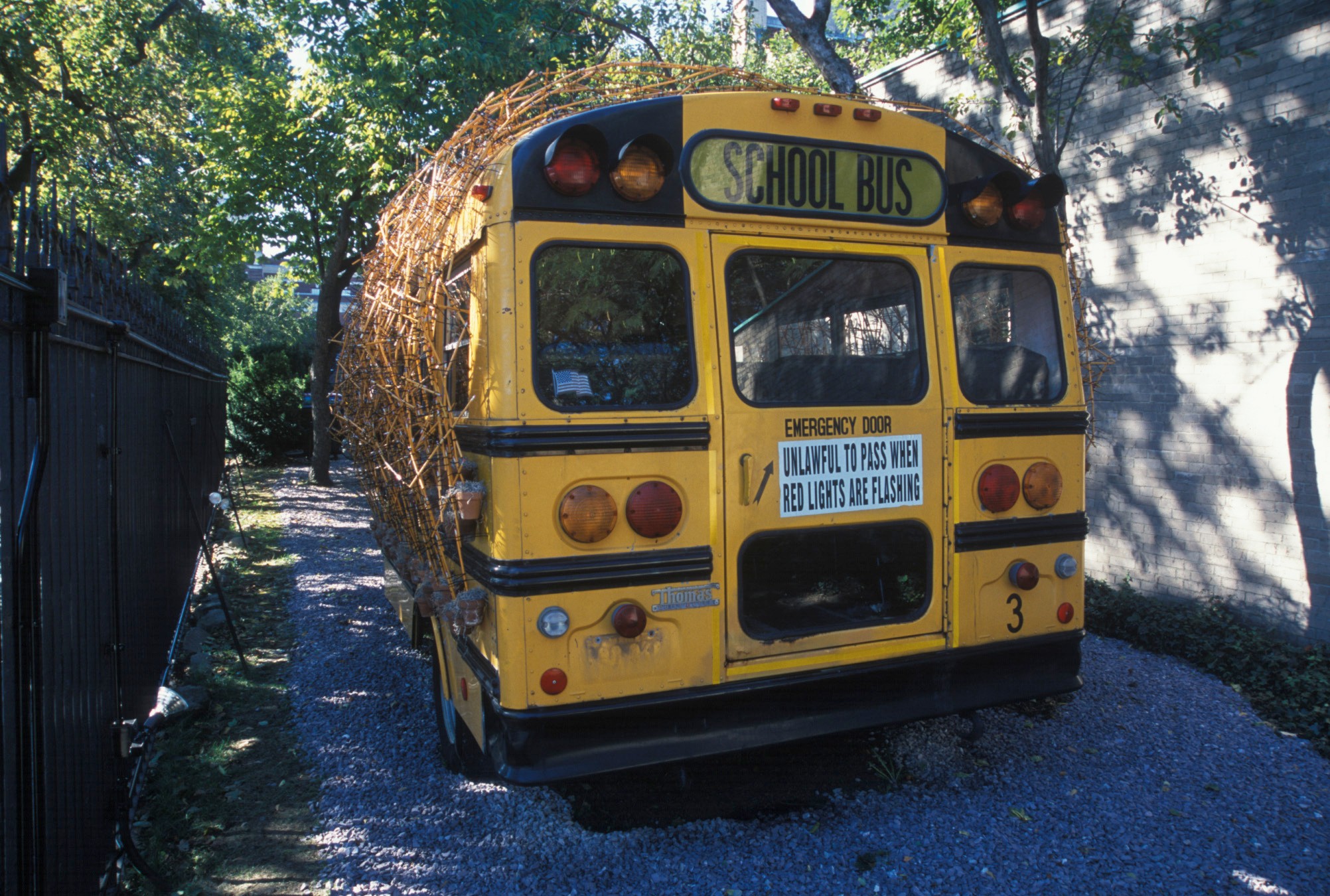 Installation view of Episodes: Bus Park & Forevermore at Isabella Stewart Gardner Museum