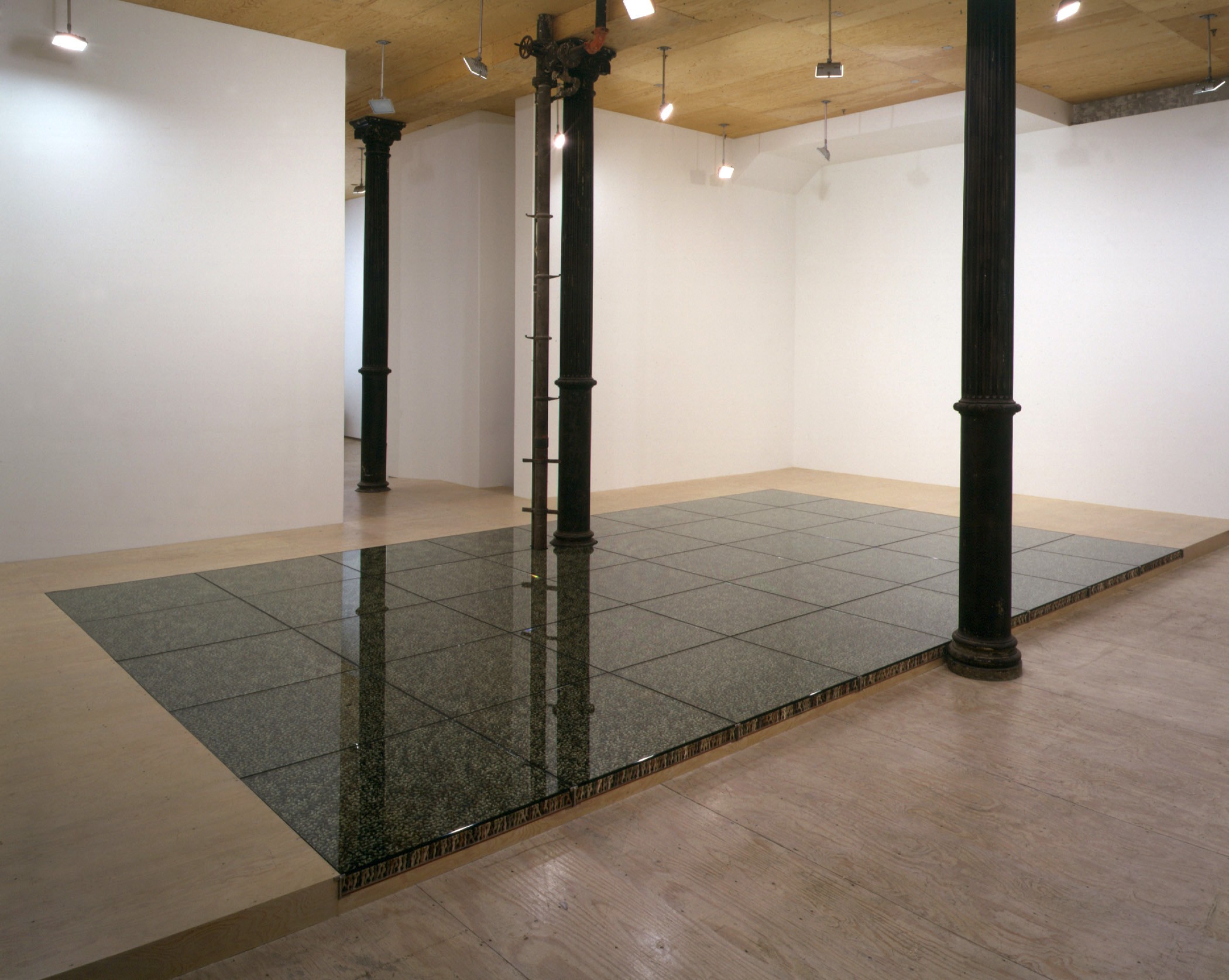 Installation view of Do Ho Suh at Lehmann Maupin New York