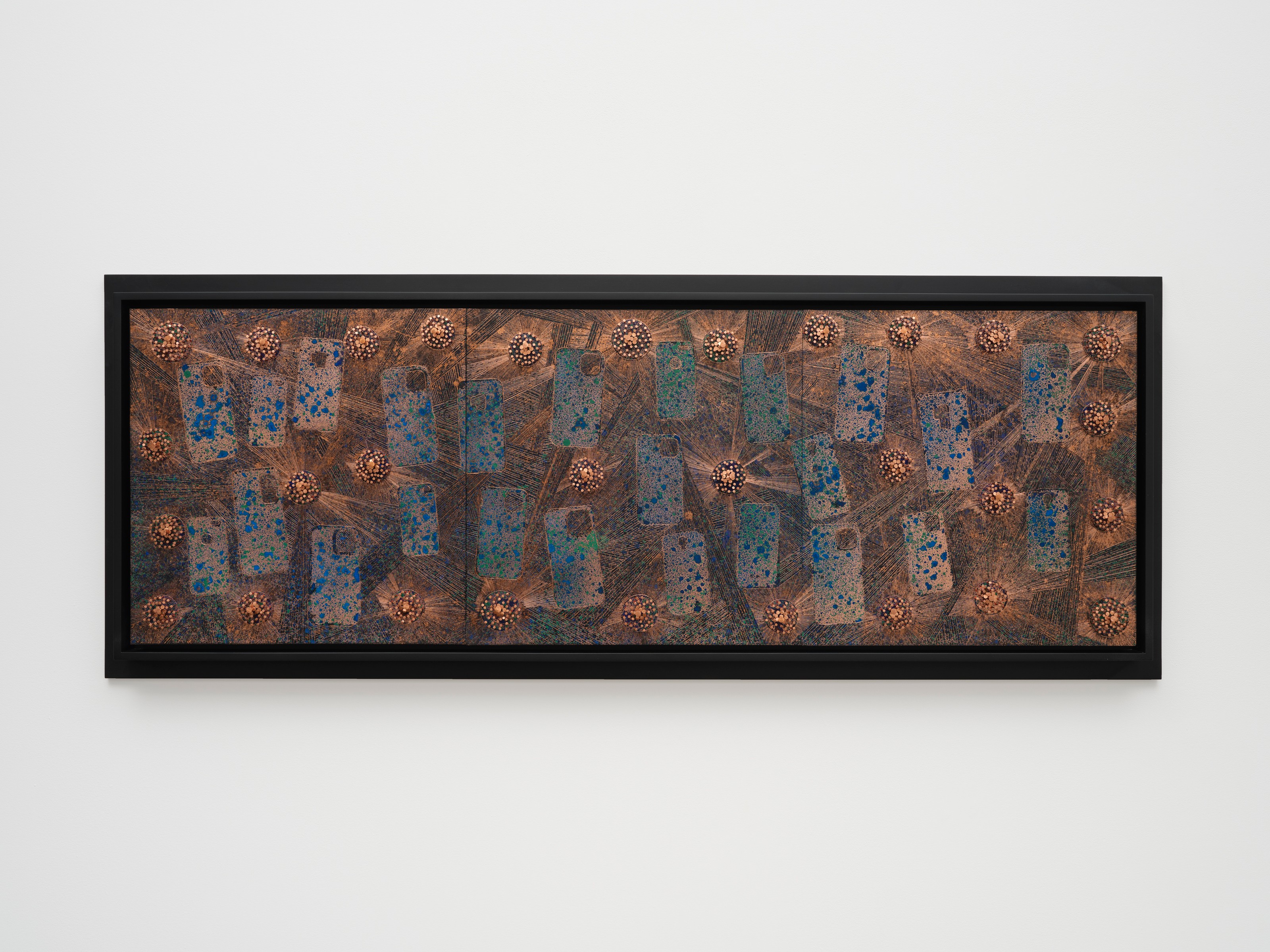 Wall work by Nari Ward