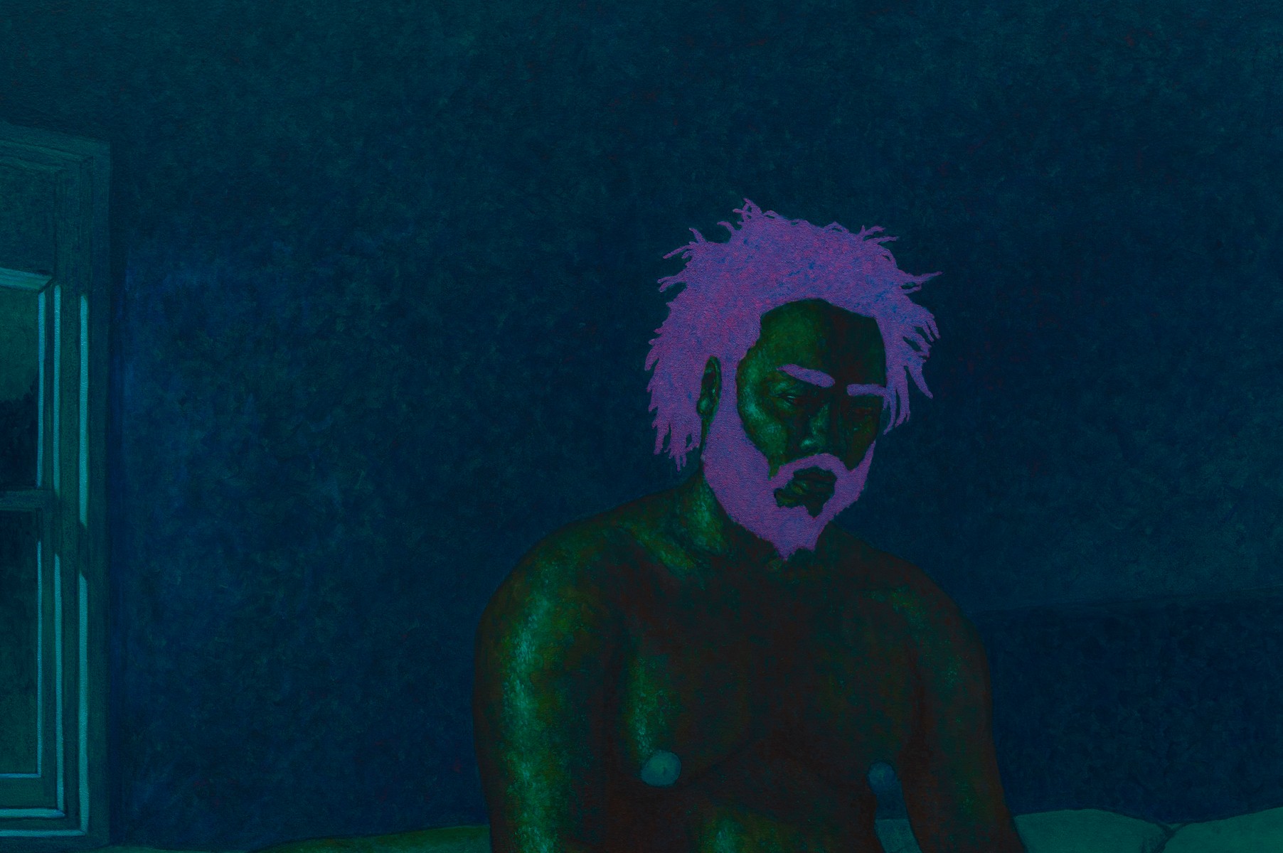 Detail of painting by Arcmanoro Niles