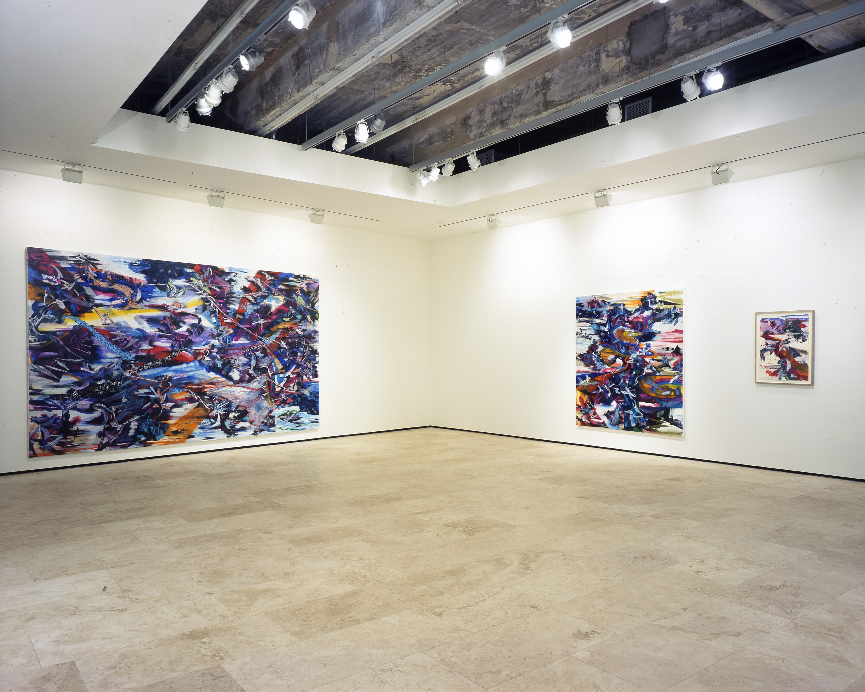 Installation view of Suling Wang at Lehmann Maupin New York