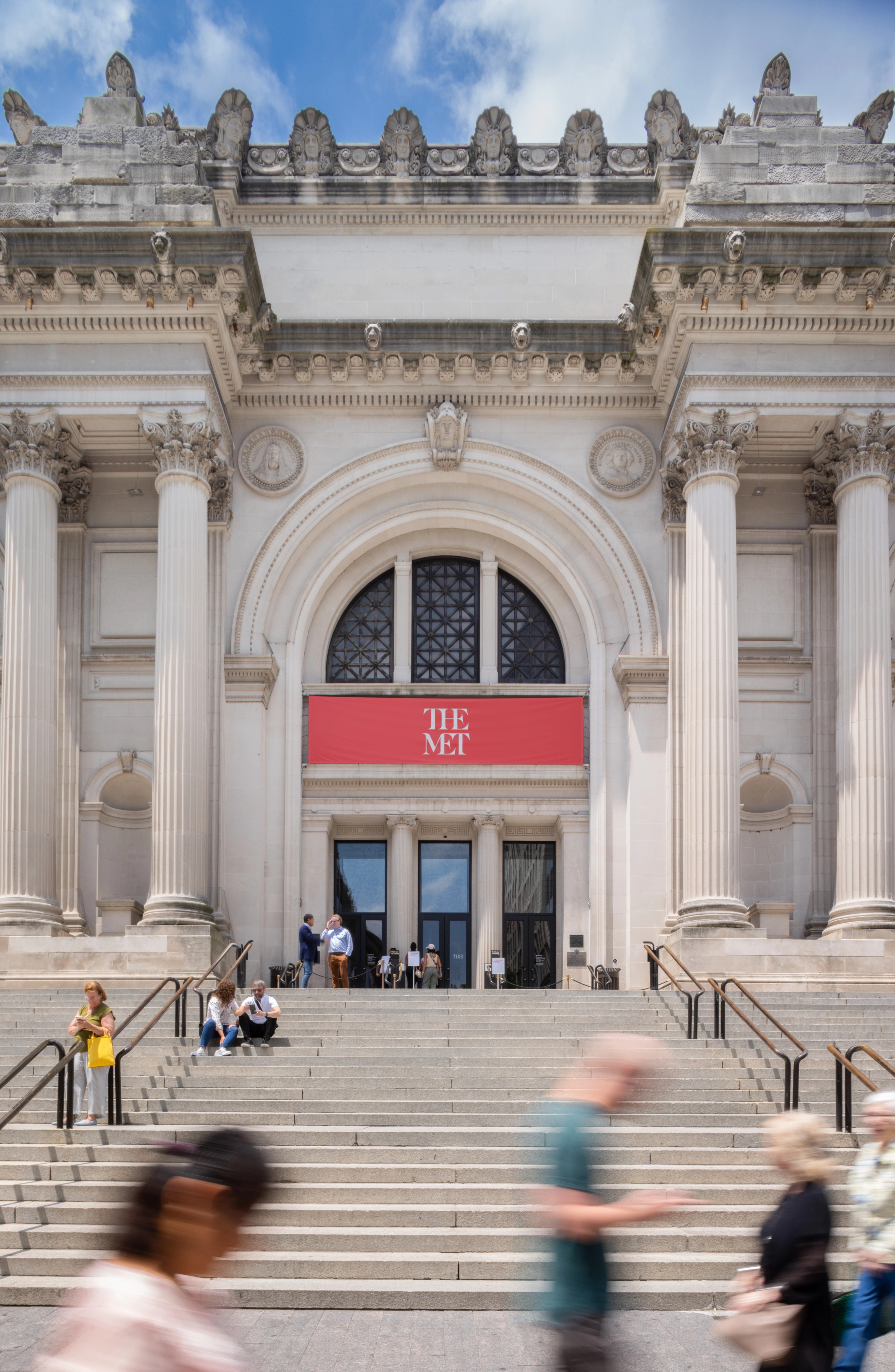 Exterior of the Met Museum