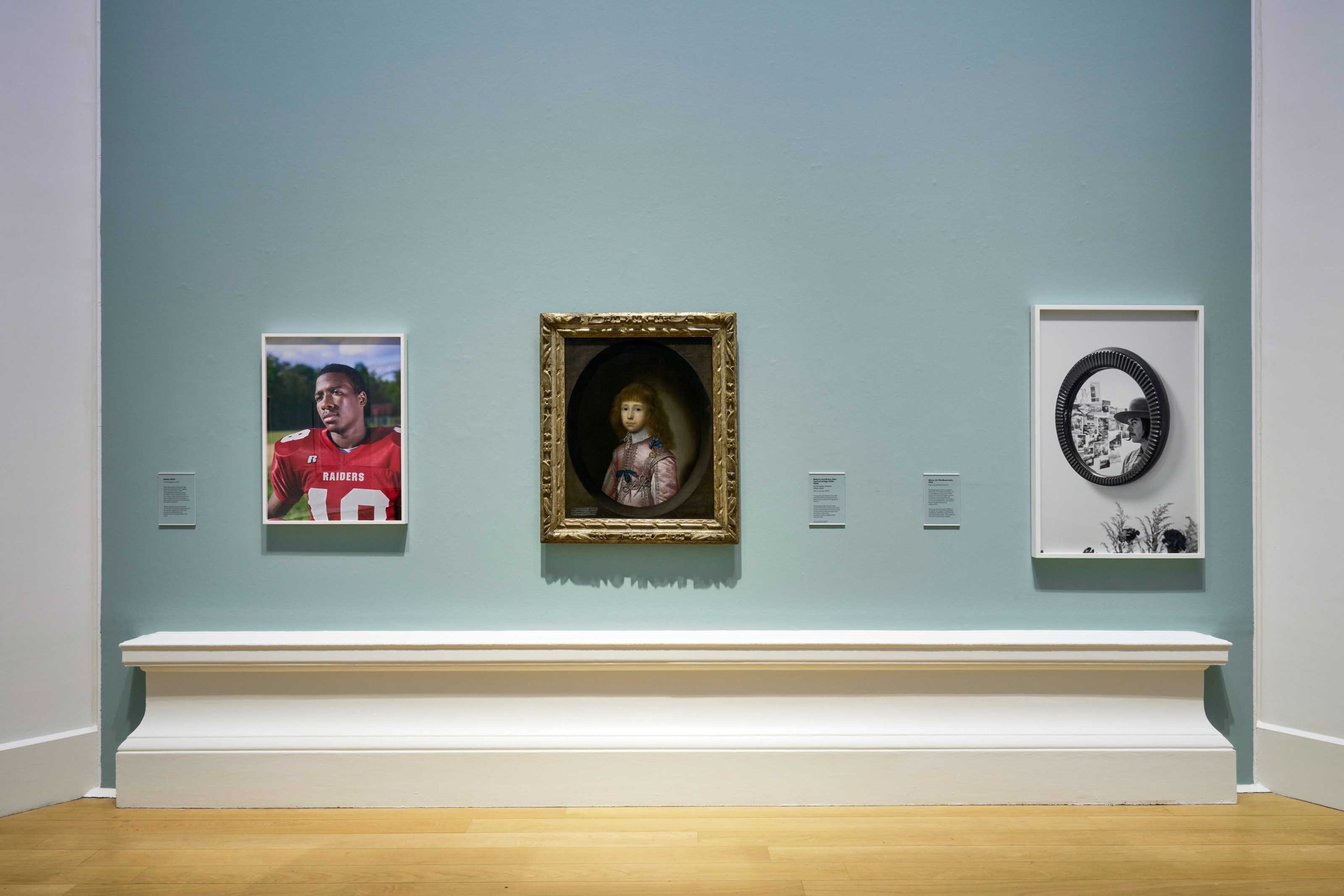 Installation view of To Be Seen at National Galleries of Scotland