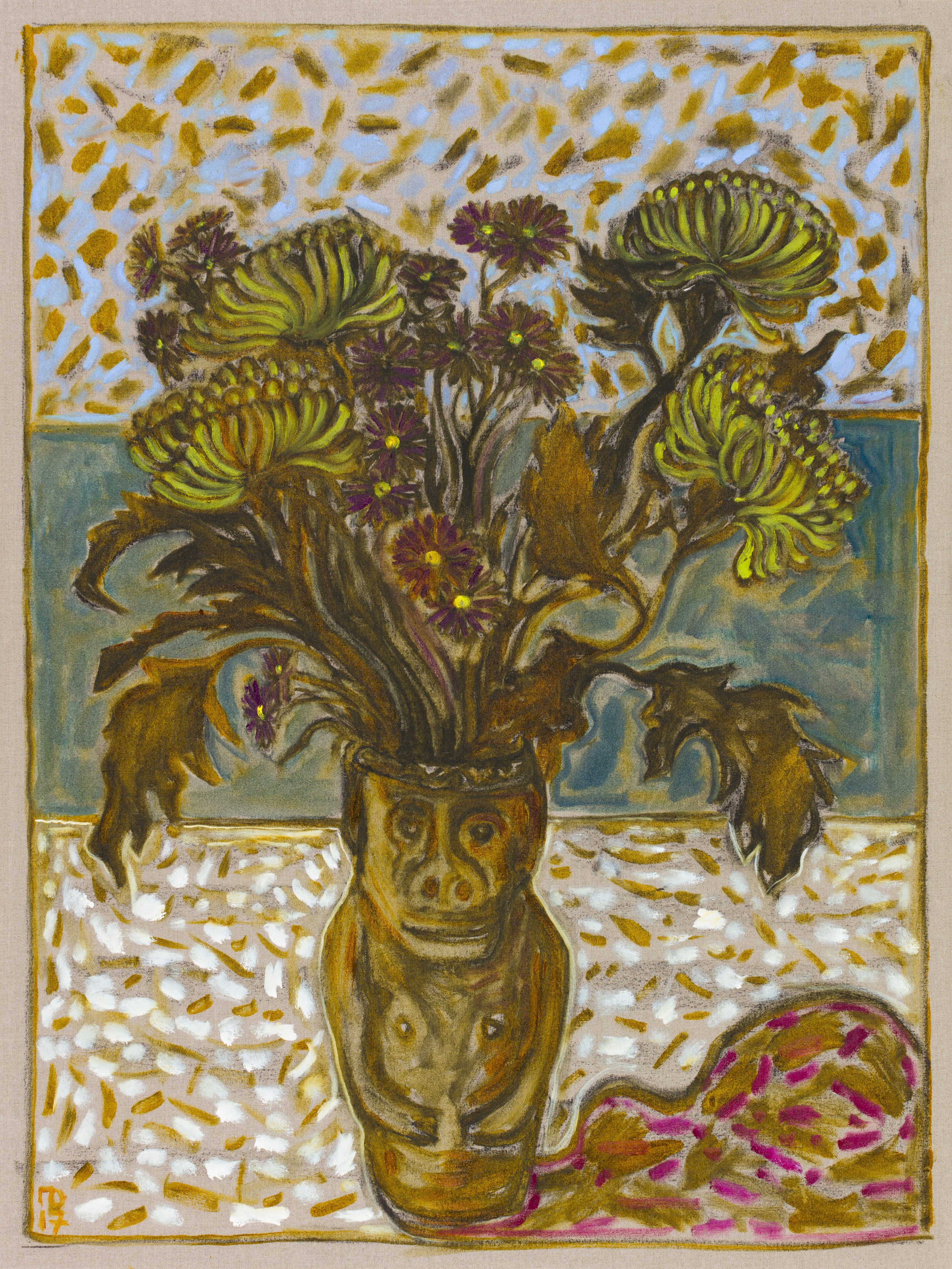 Painting by Billy Childish