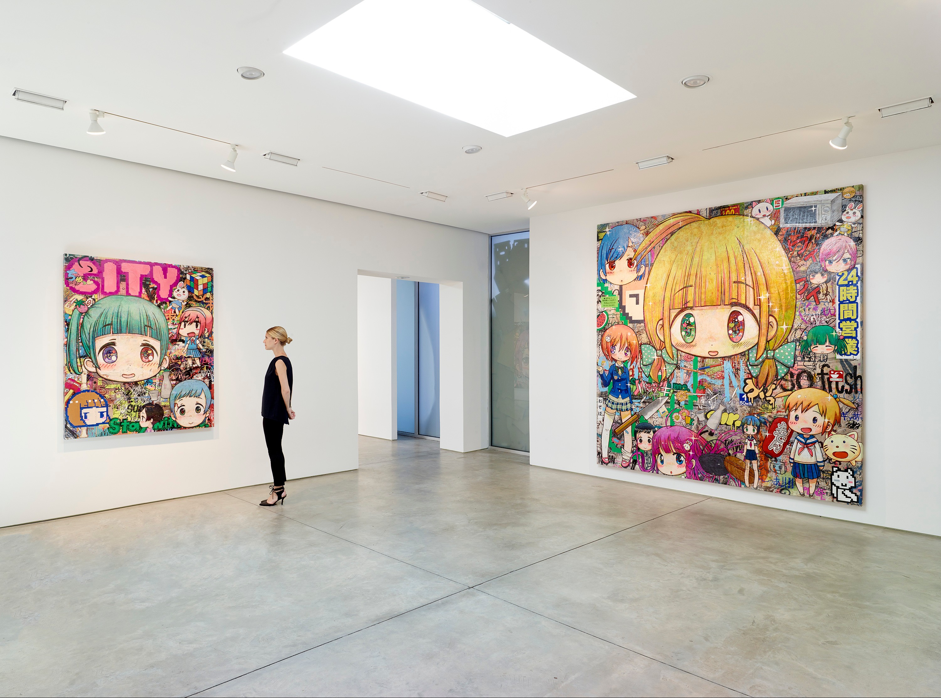 Installation view of Mr. at Lehmann Maupin New York