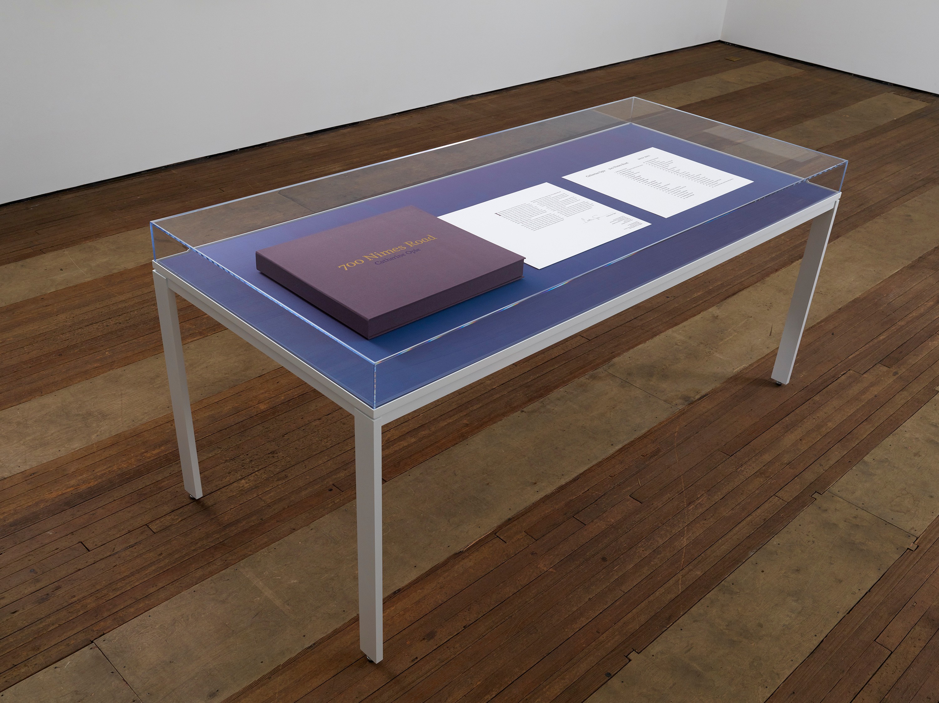 Installation view of Catherine Opie at Lehmann Maupin New York