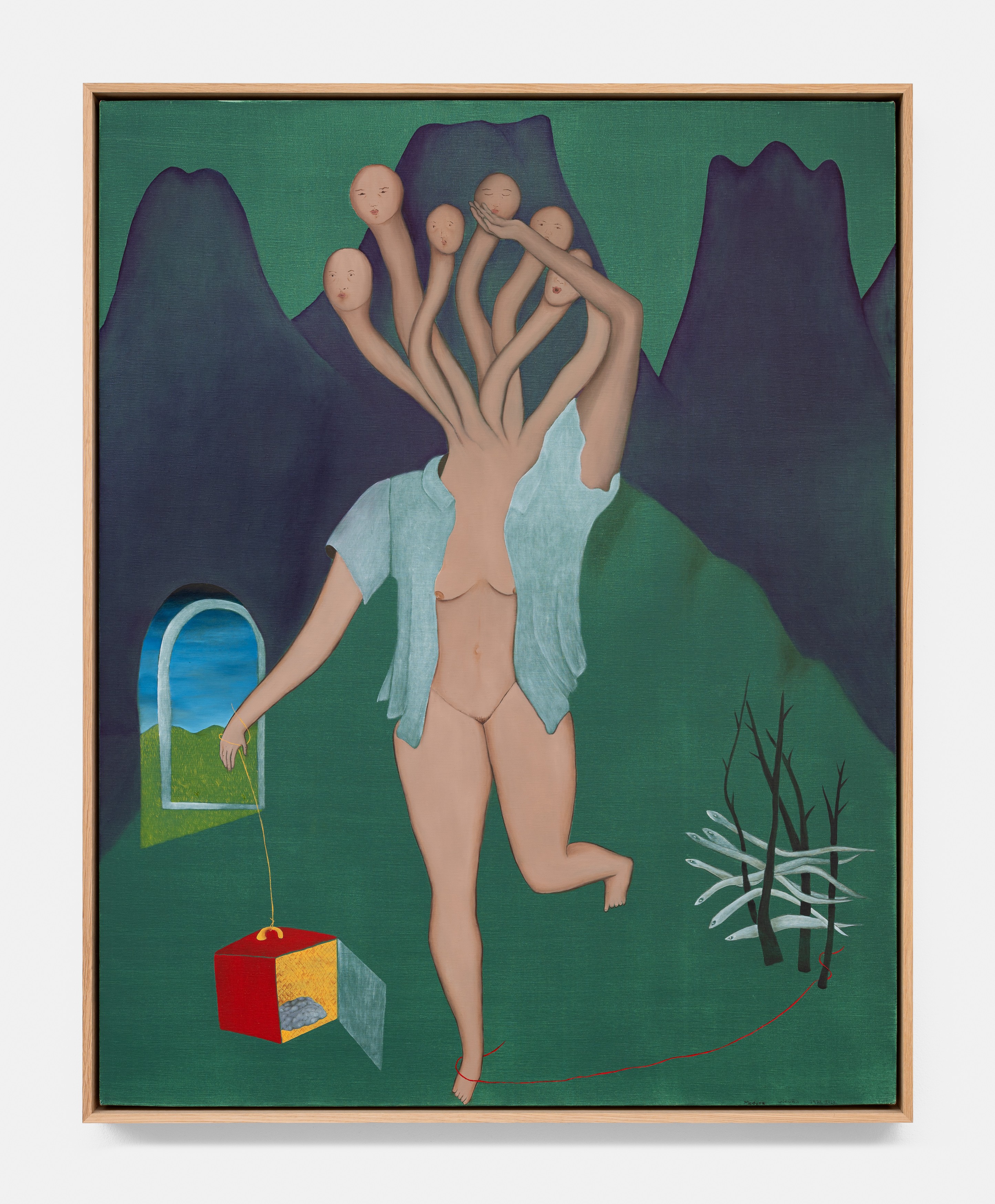 Painting by Cecilia Vicuña