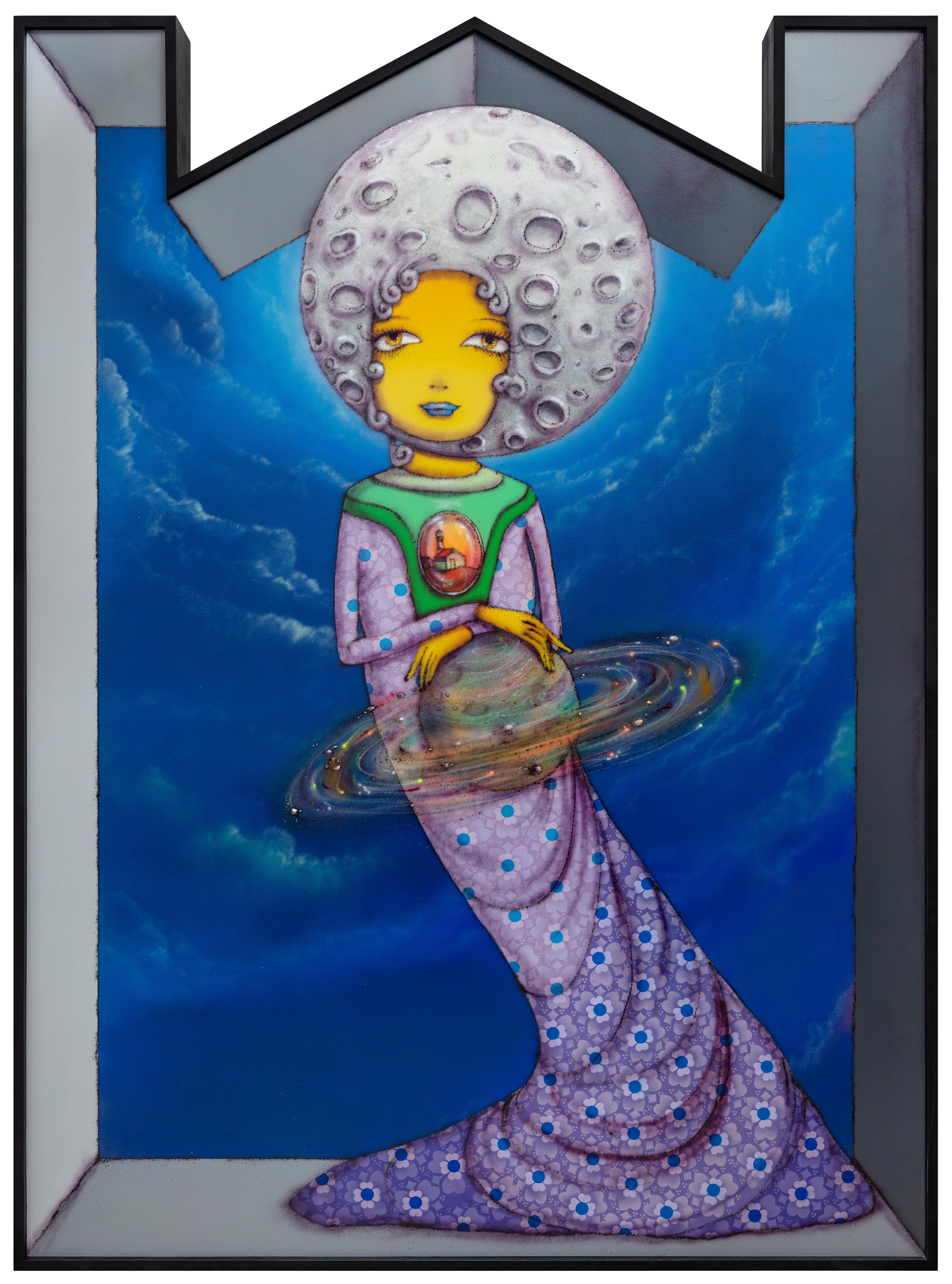 Painting by OSGEMEOS