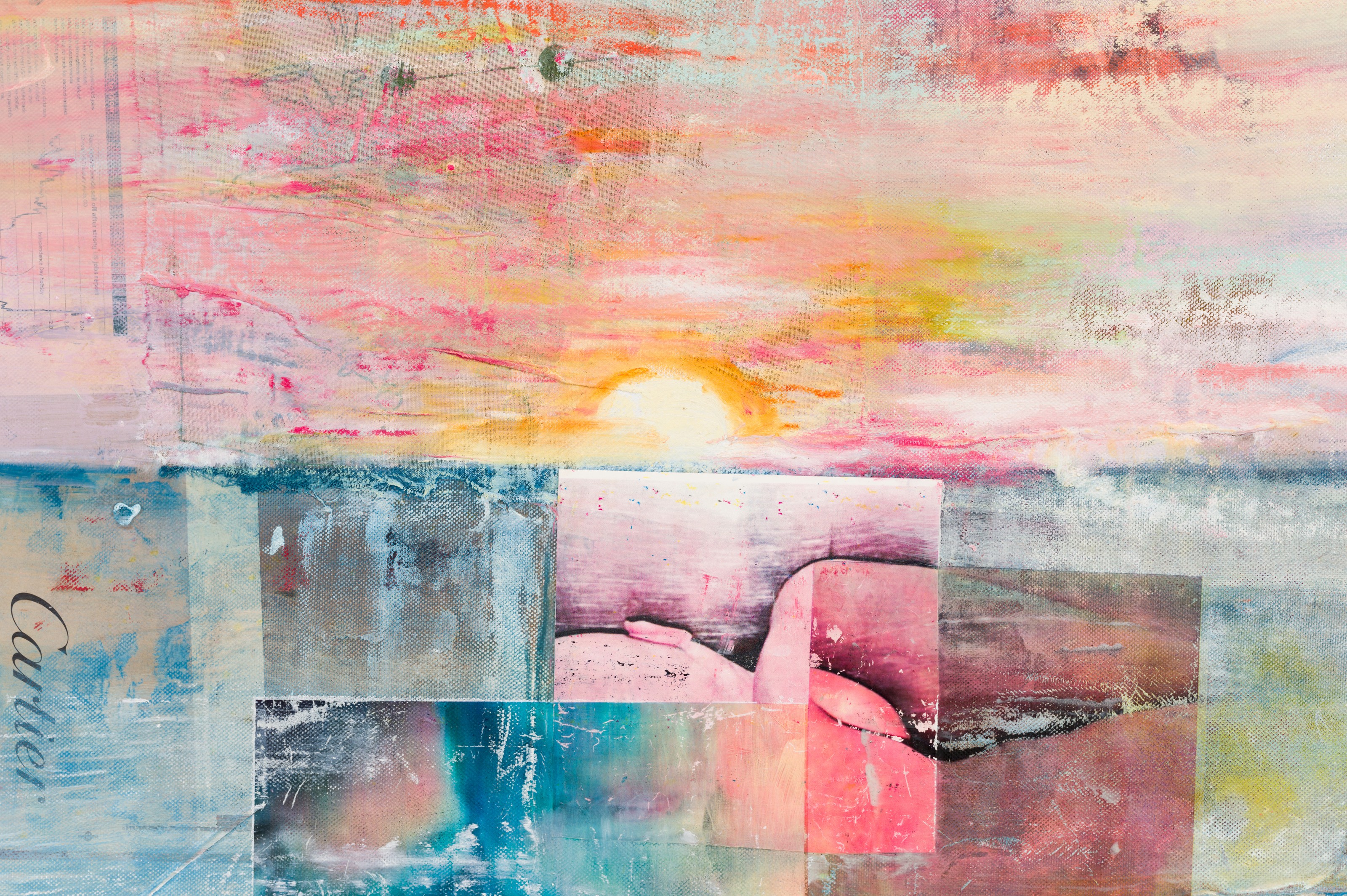 Painting by Mandy El-Sayegh