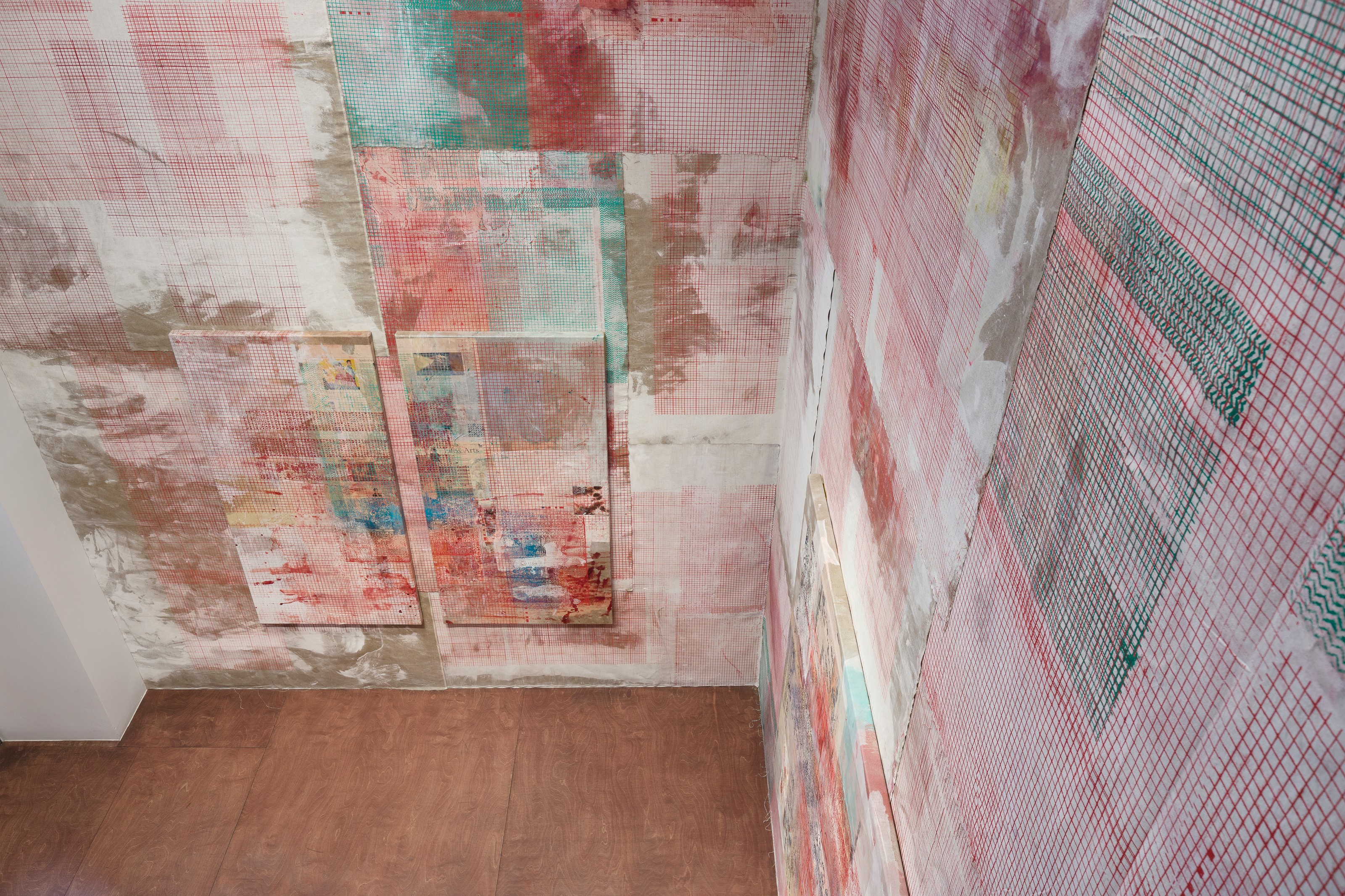 Installation view of Mandy El-Sayegh at Lehmann Maupin Seoul
