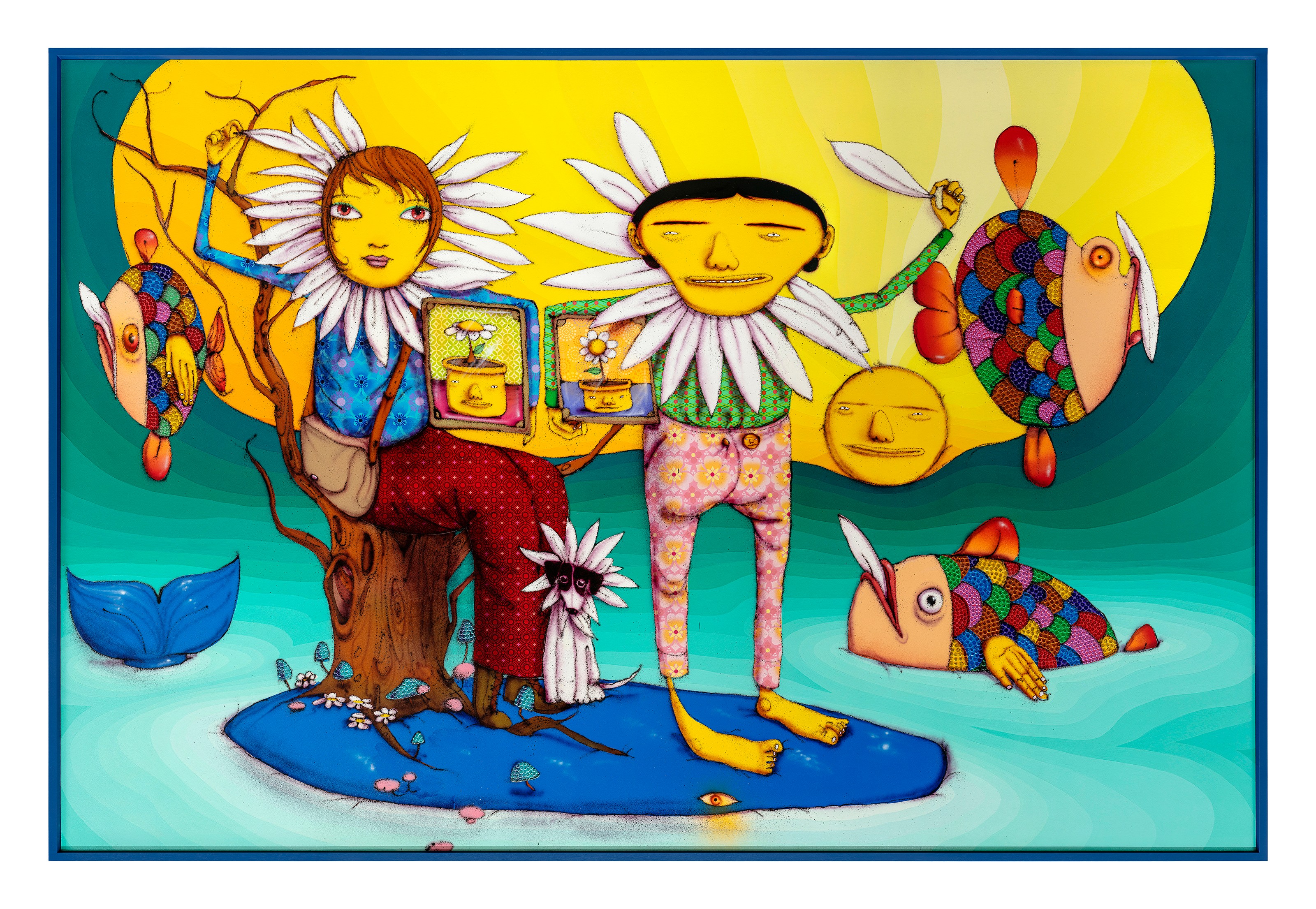 Painting by OSGEMEOS