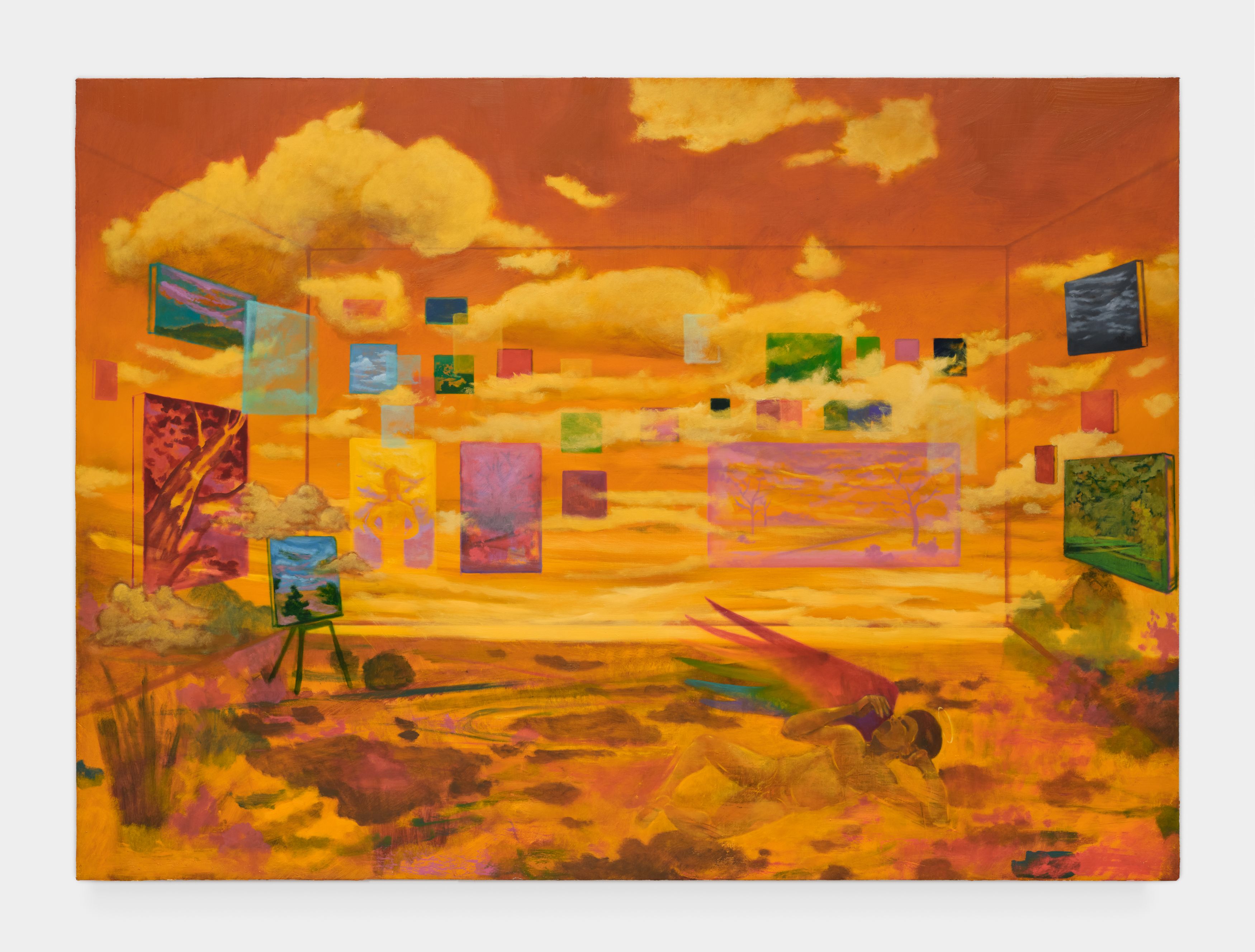 Painting by Dominic Chambers