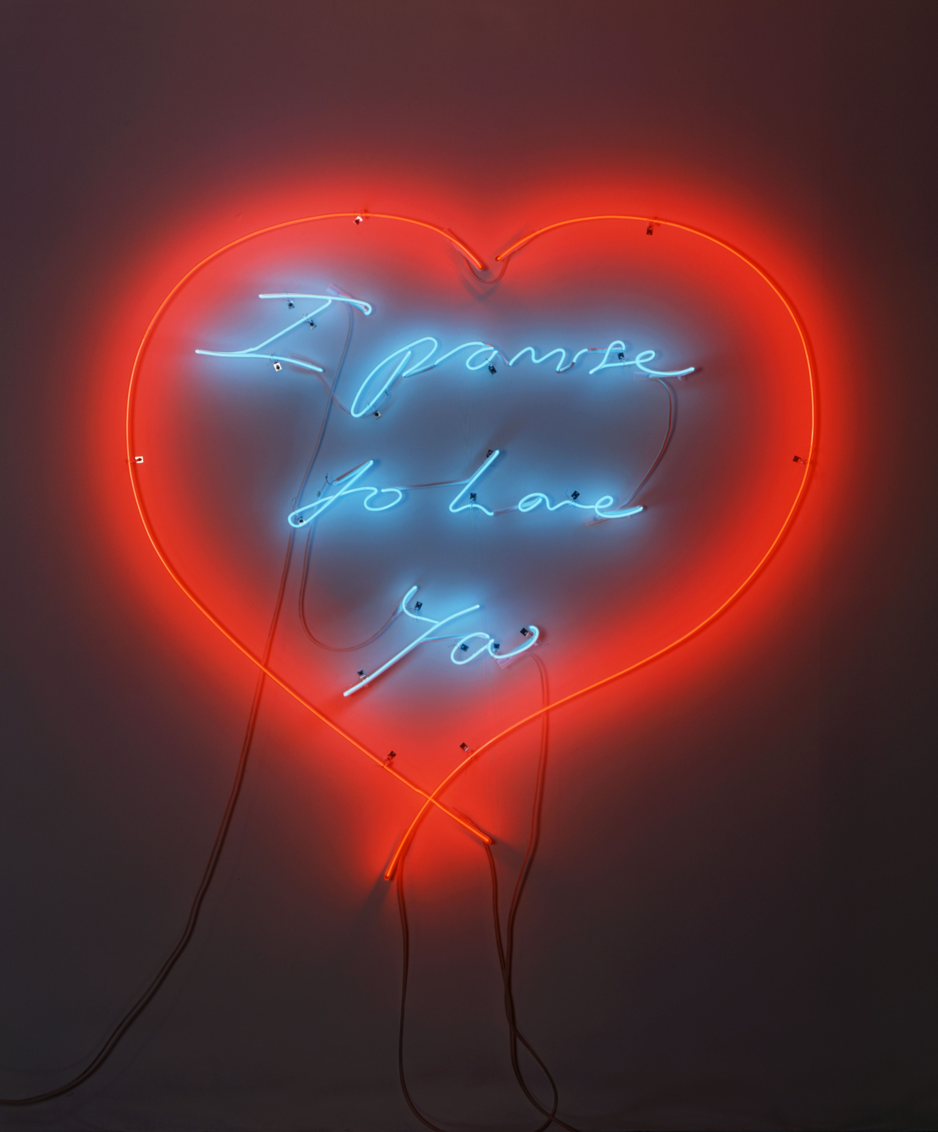 Neon sculpture by Tracey Emin