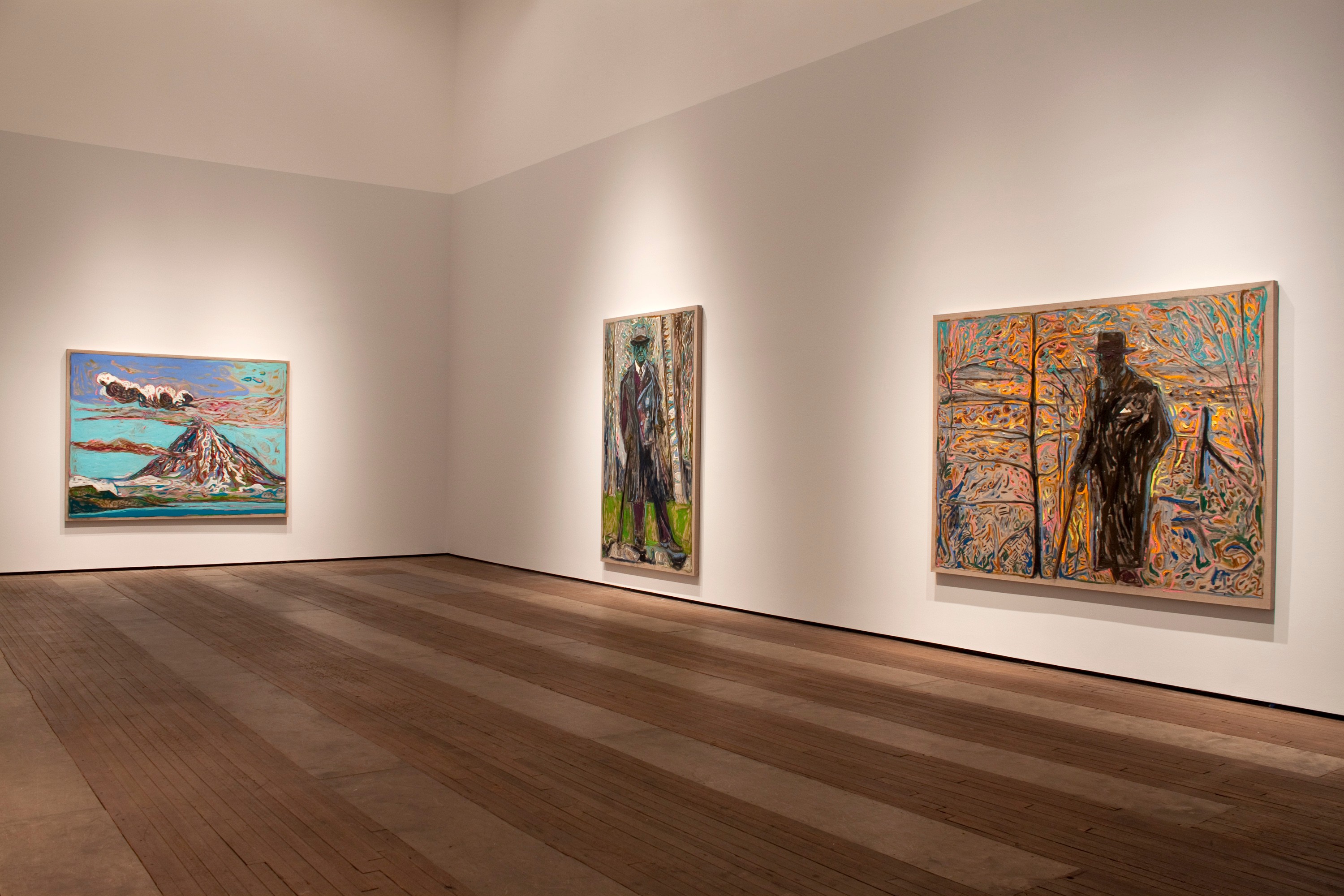 Installation view of I Am the Billy Childish at Lehmann Maupin New York