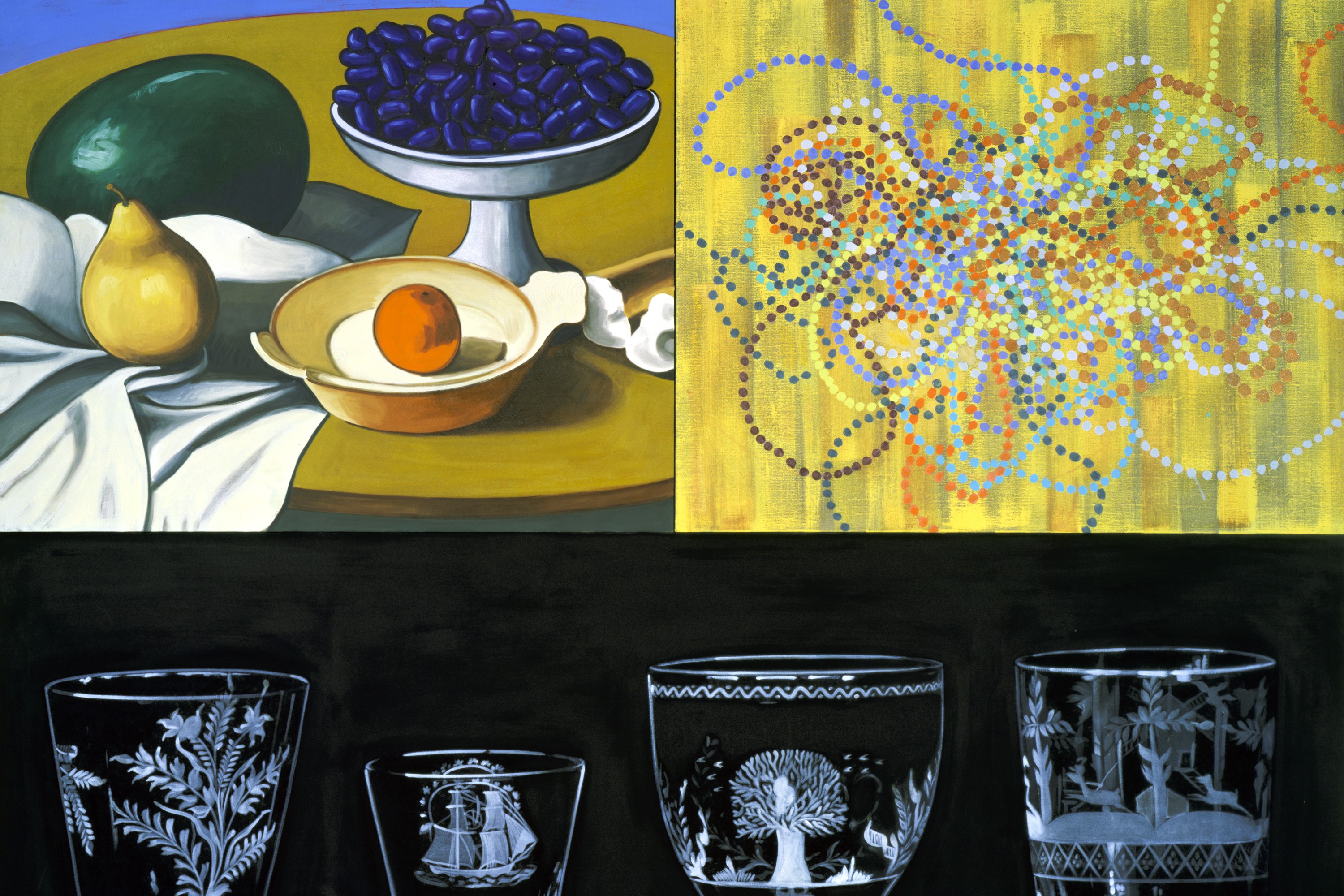 Painting by David Salle