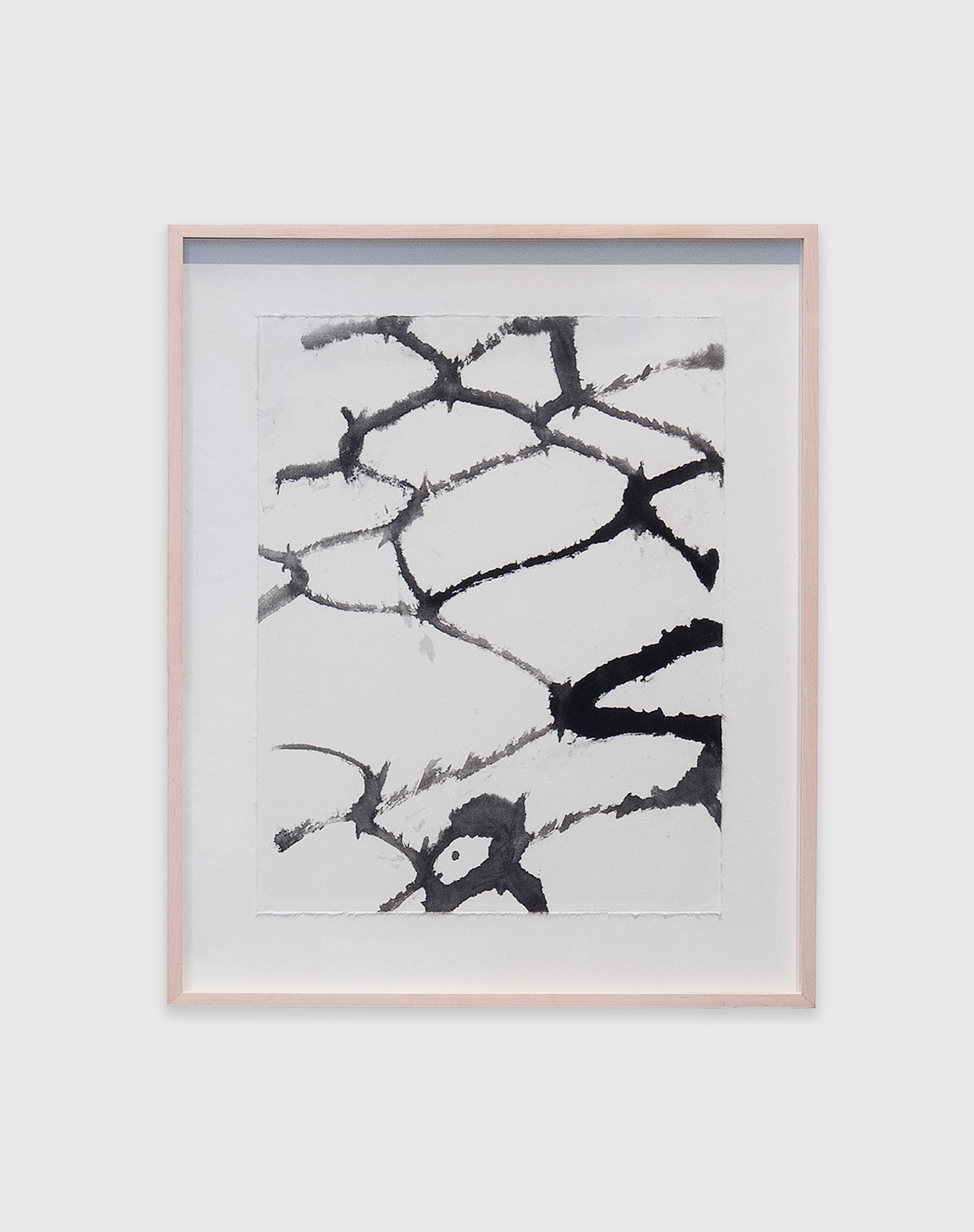 Work on paper by Suh Se Ok