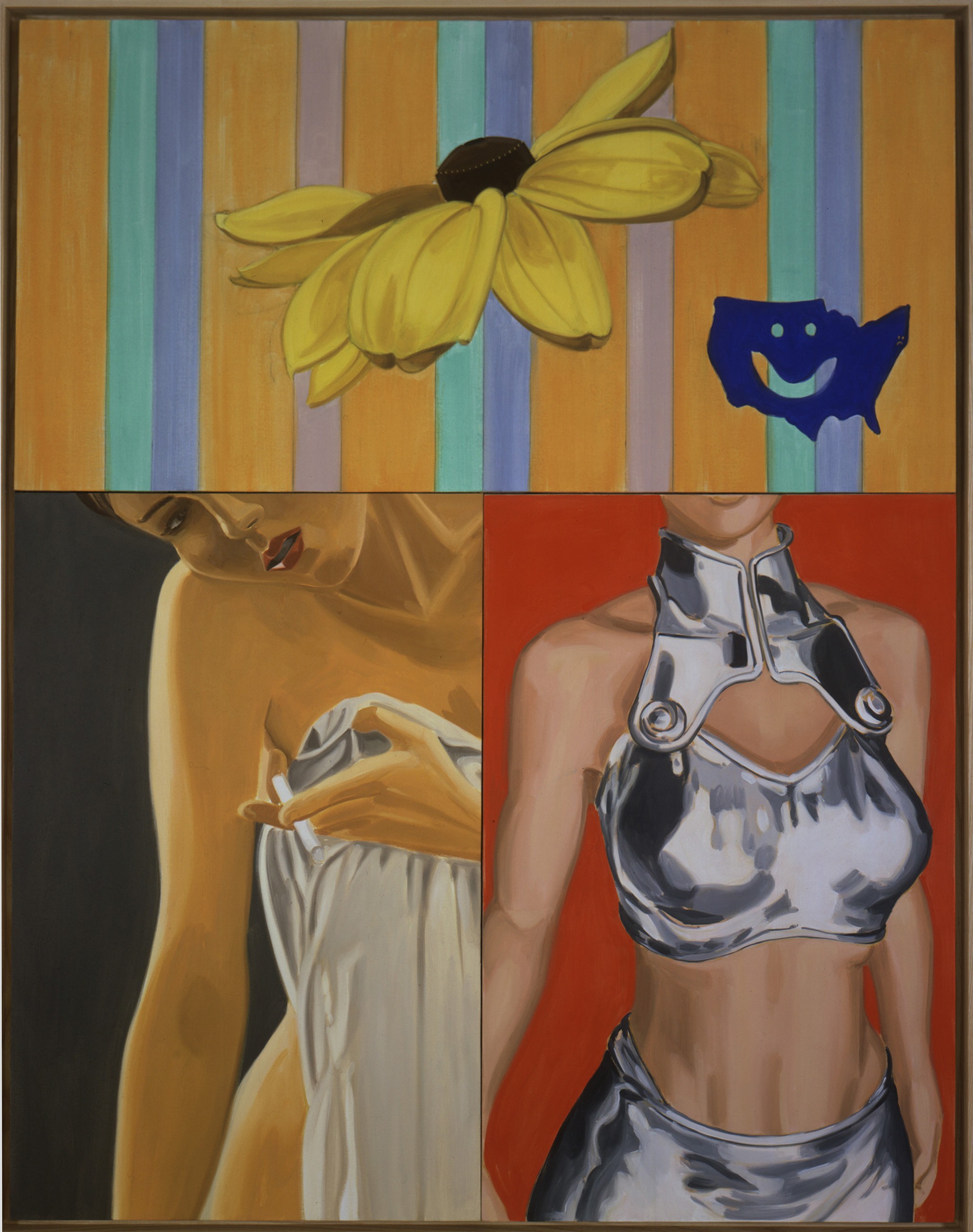 Painting by David Salle