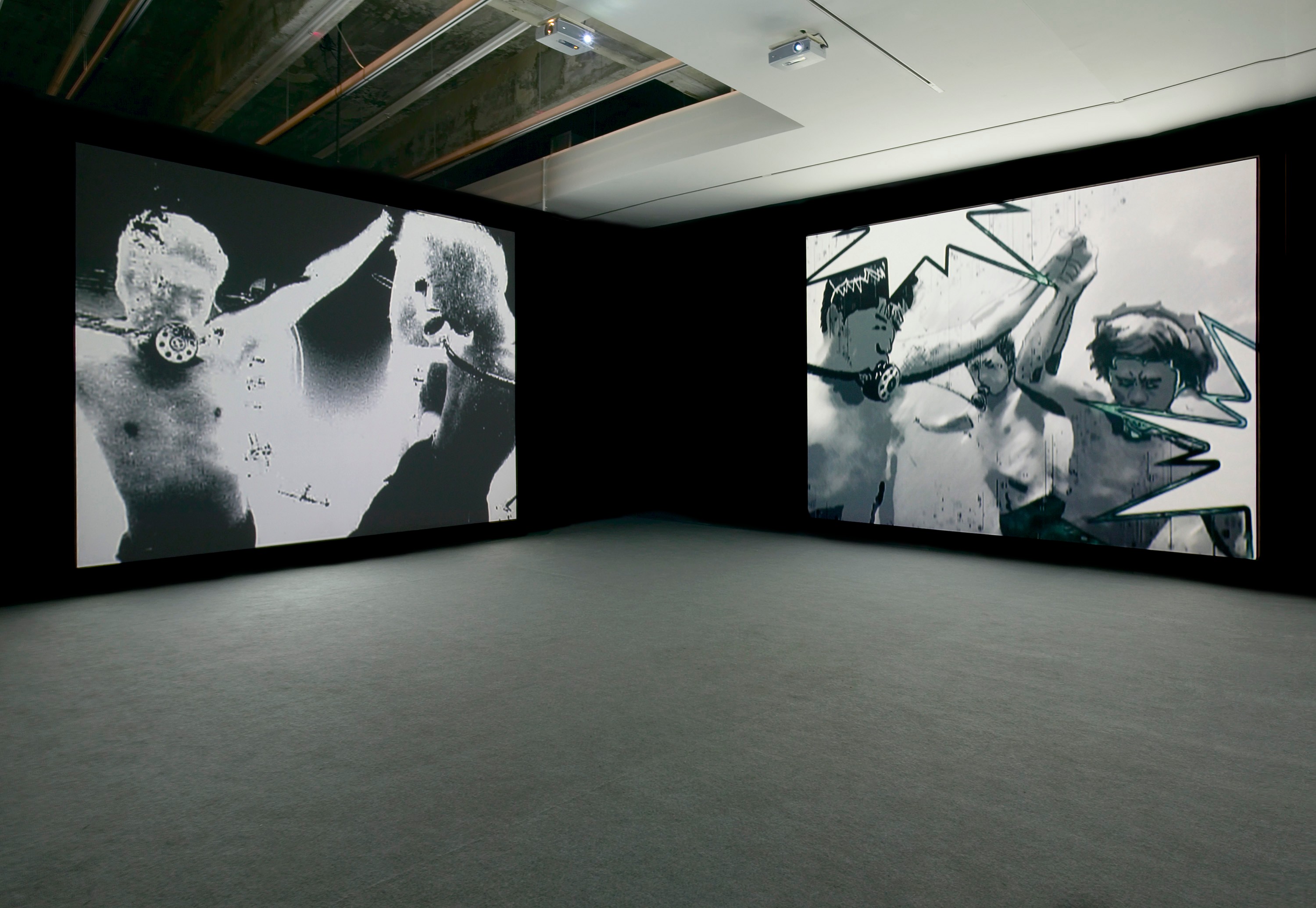 Installation view of Jun Nguyen-Hatsushiba at Lehmann Maupin New York