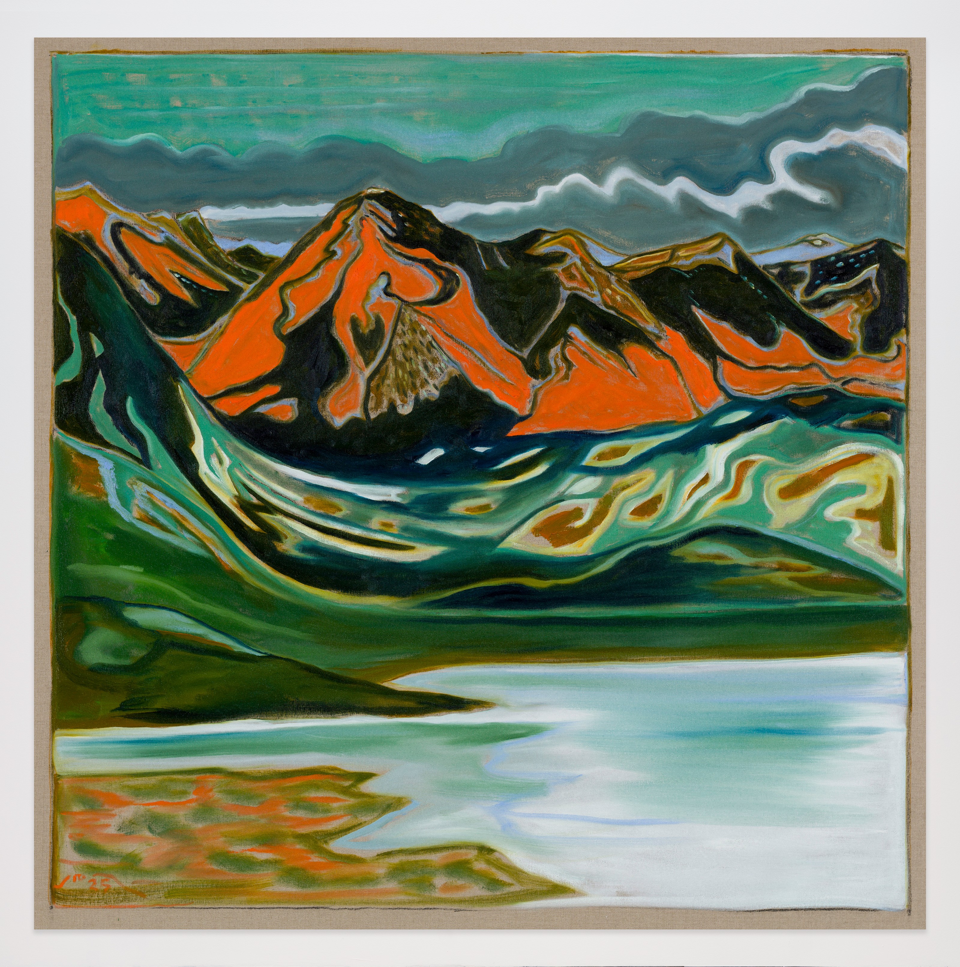 Painting by Billy Childish