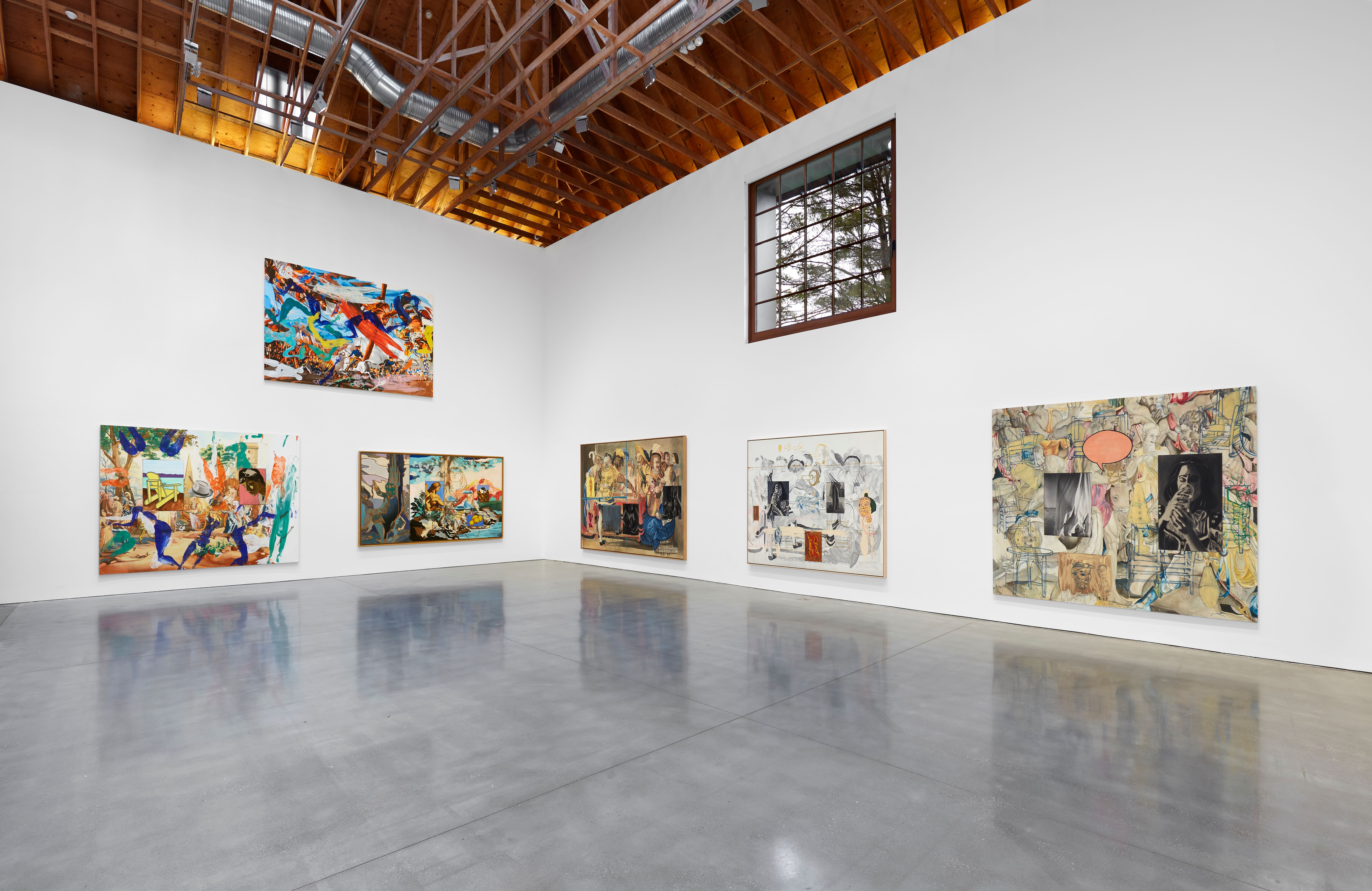 Paintings by David Salle