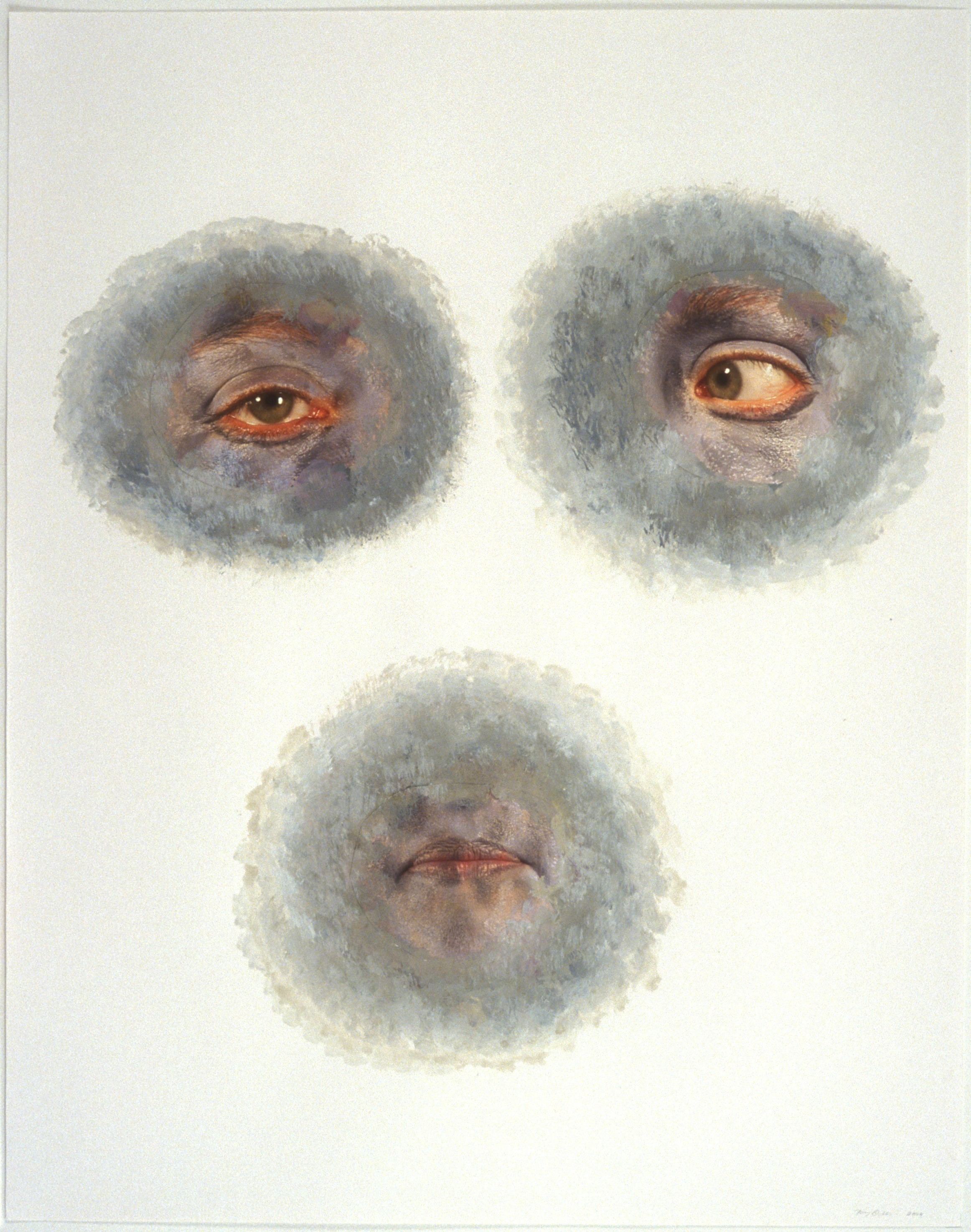 Painting by Tony Oursler
