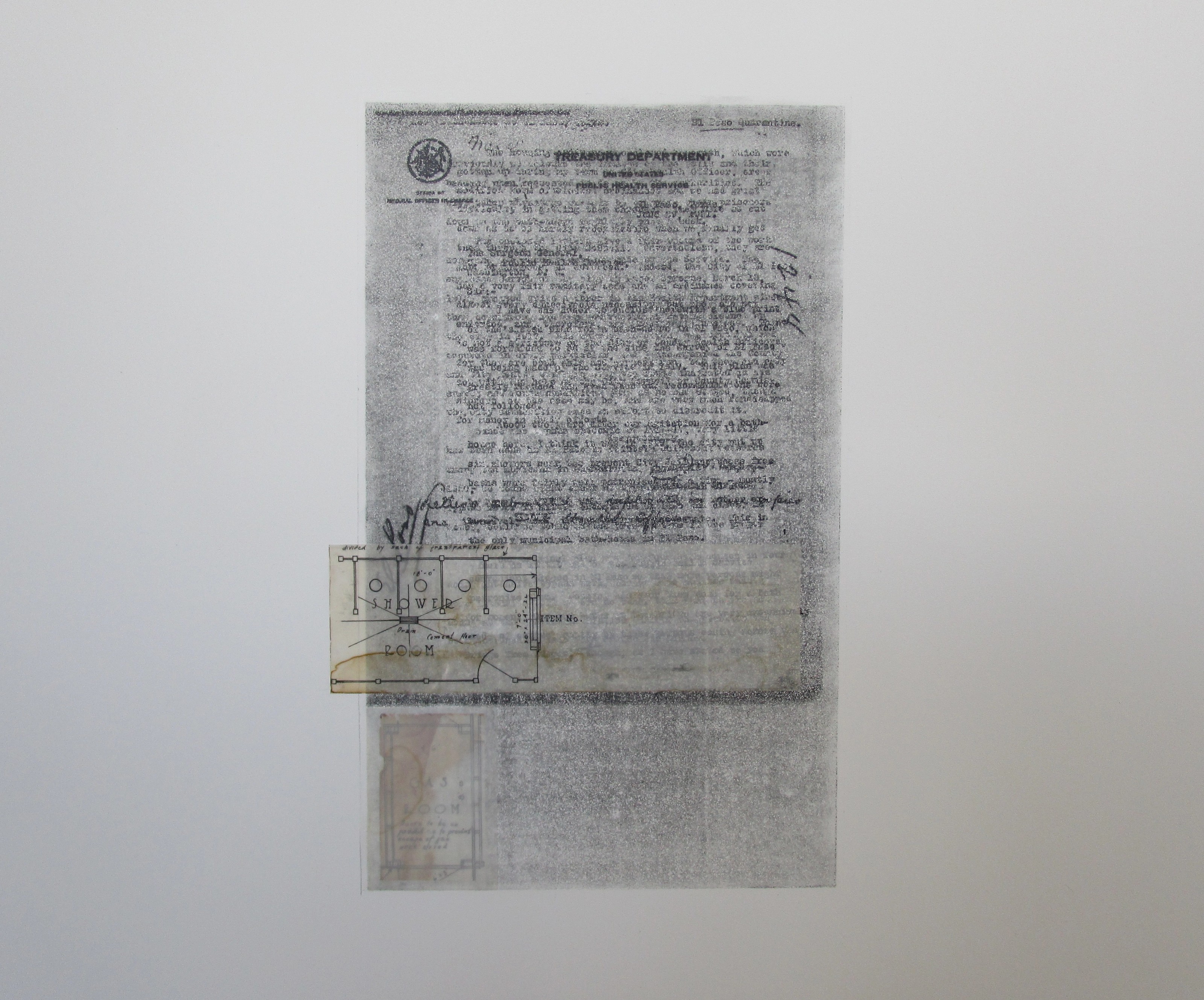 Wall work by Adriana Corral