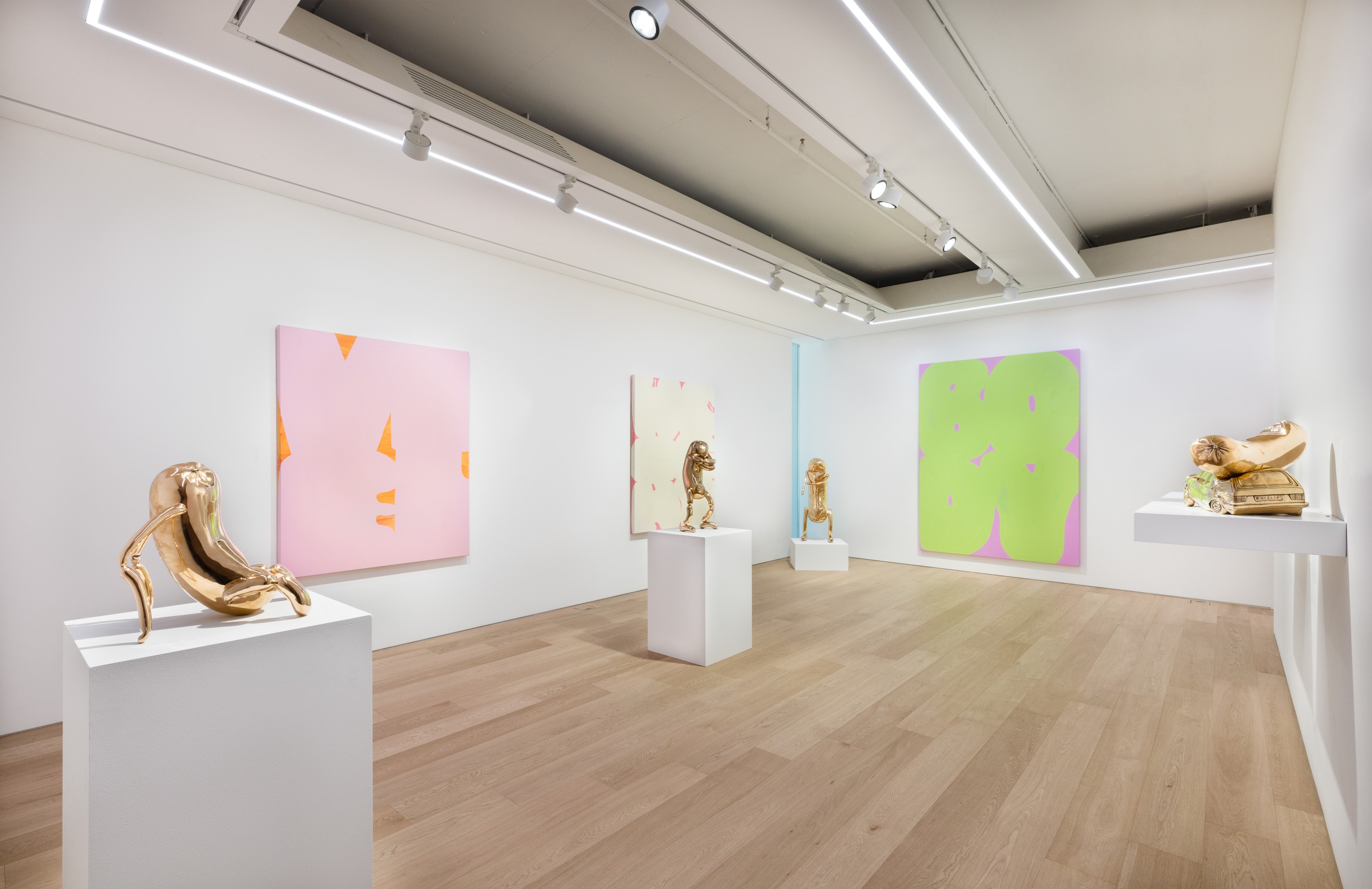 Installation view of Erwin Wurm at Lehmann Maupin Seoul