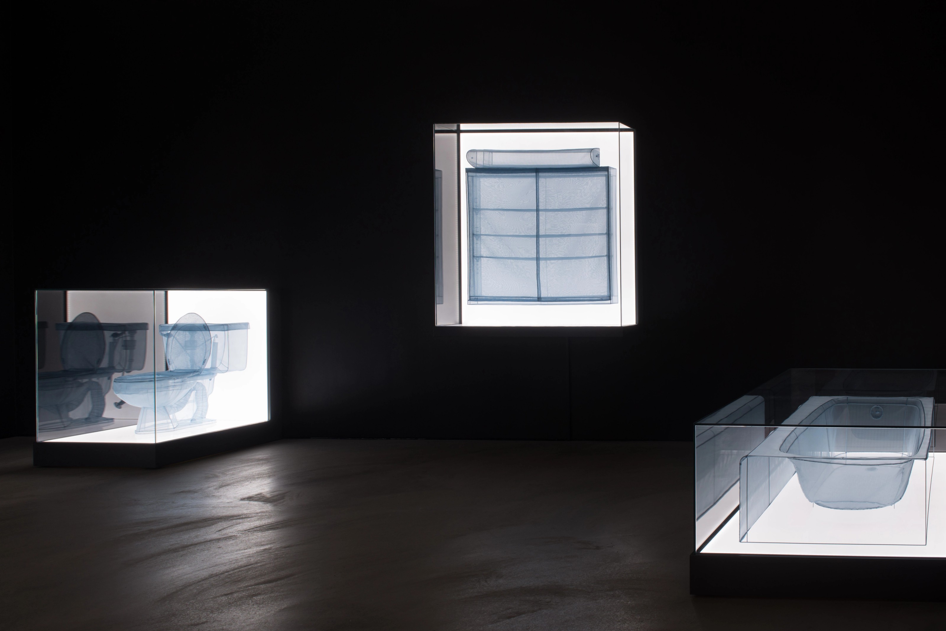 Installation view of Do Ho Suh at Lehmann Maupin Hong Kong