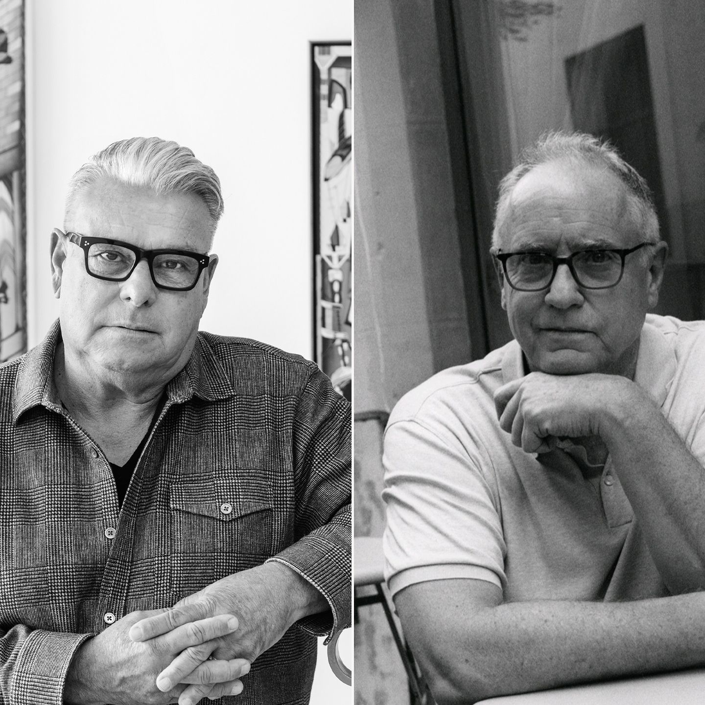 Lari Pittman and Enrique Juncosa