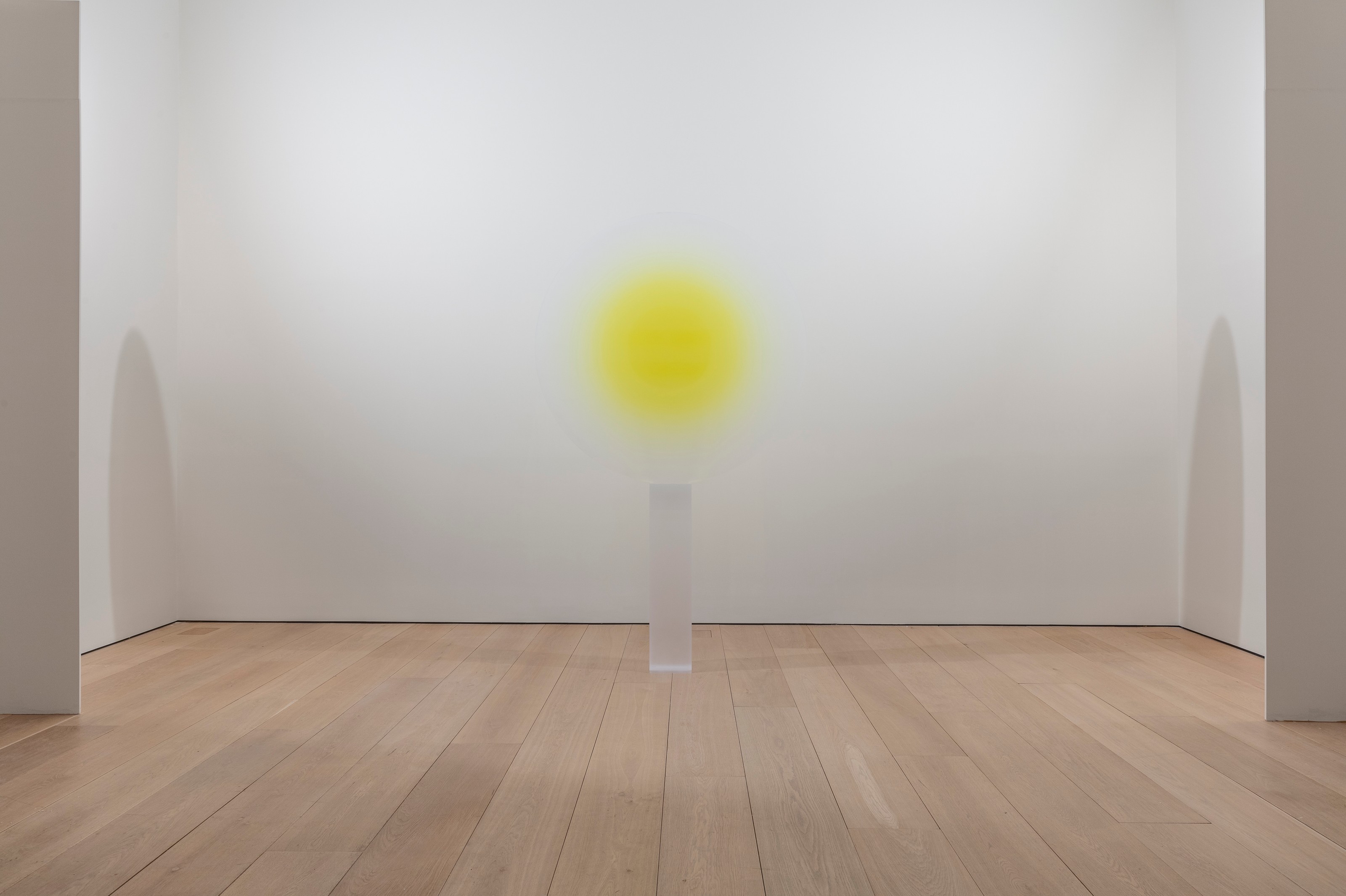 Installation view of Helen Pashgian at Lehmann Maupin New York