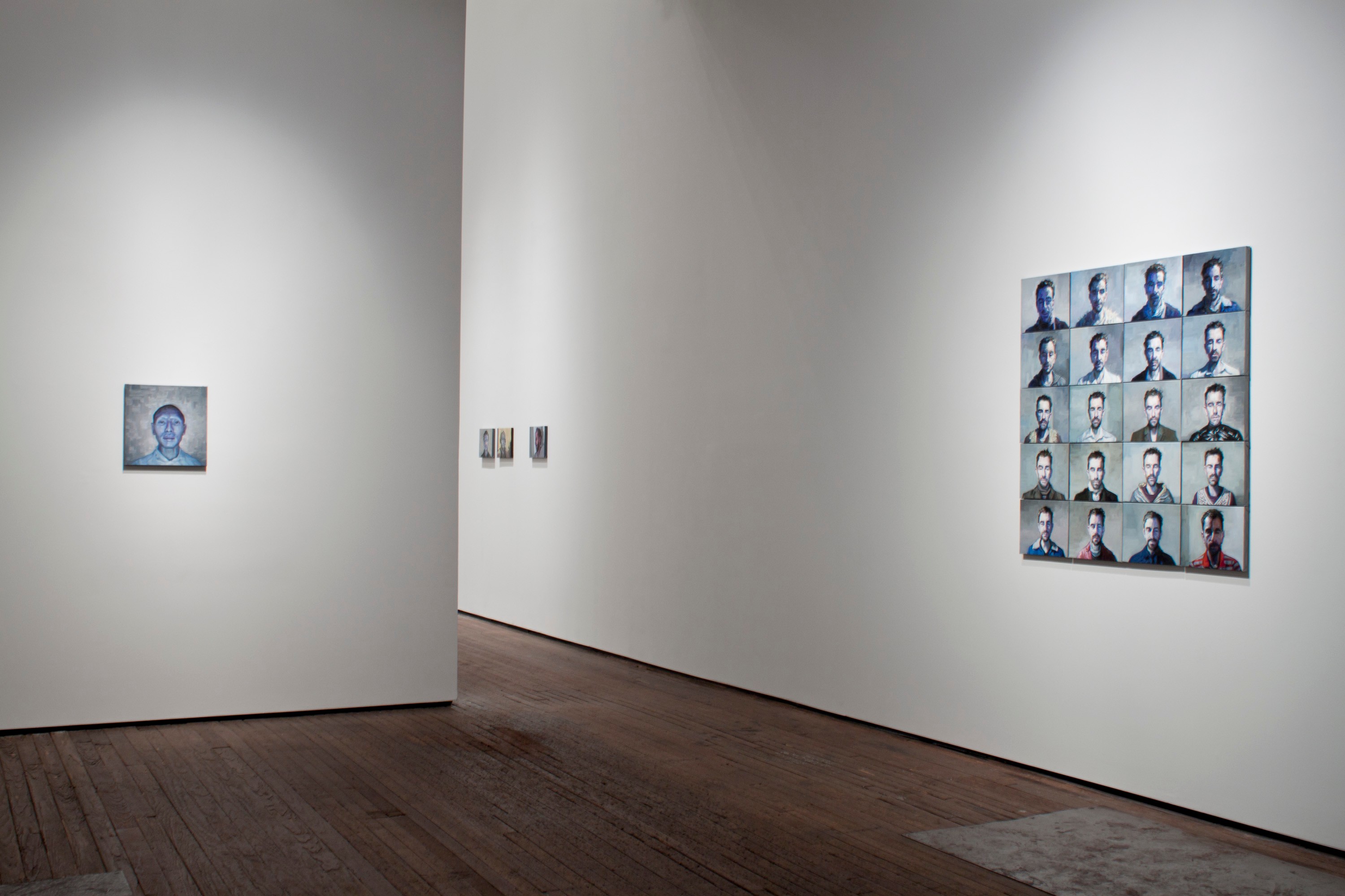 Installation view of There you are at Lehmann Maupin New York