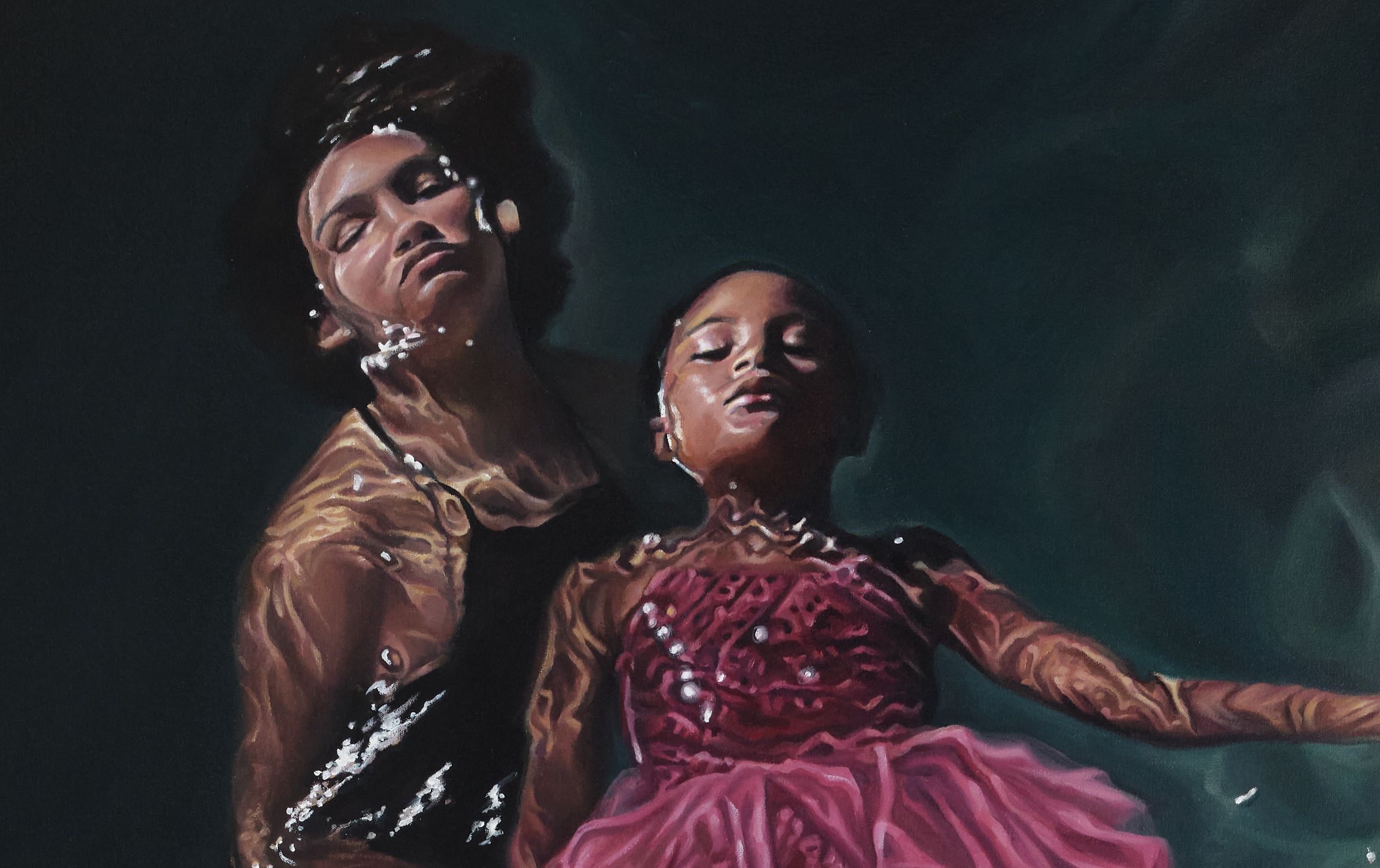 Painting by Calida Rawles