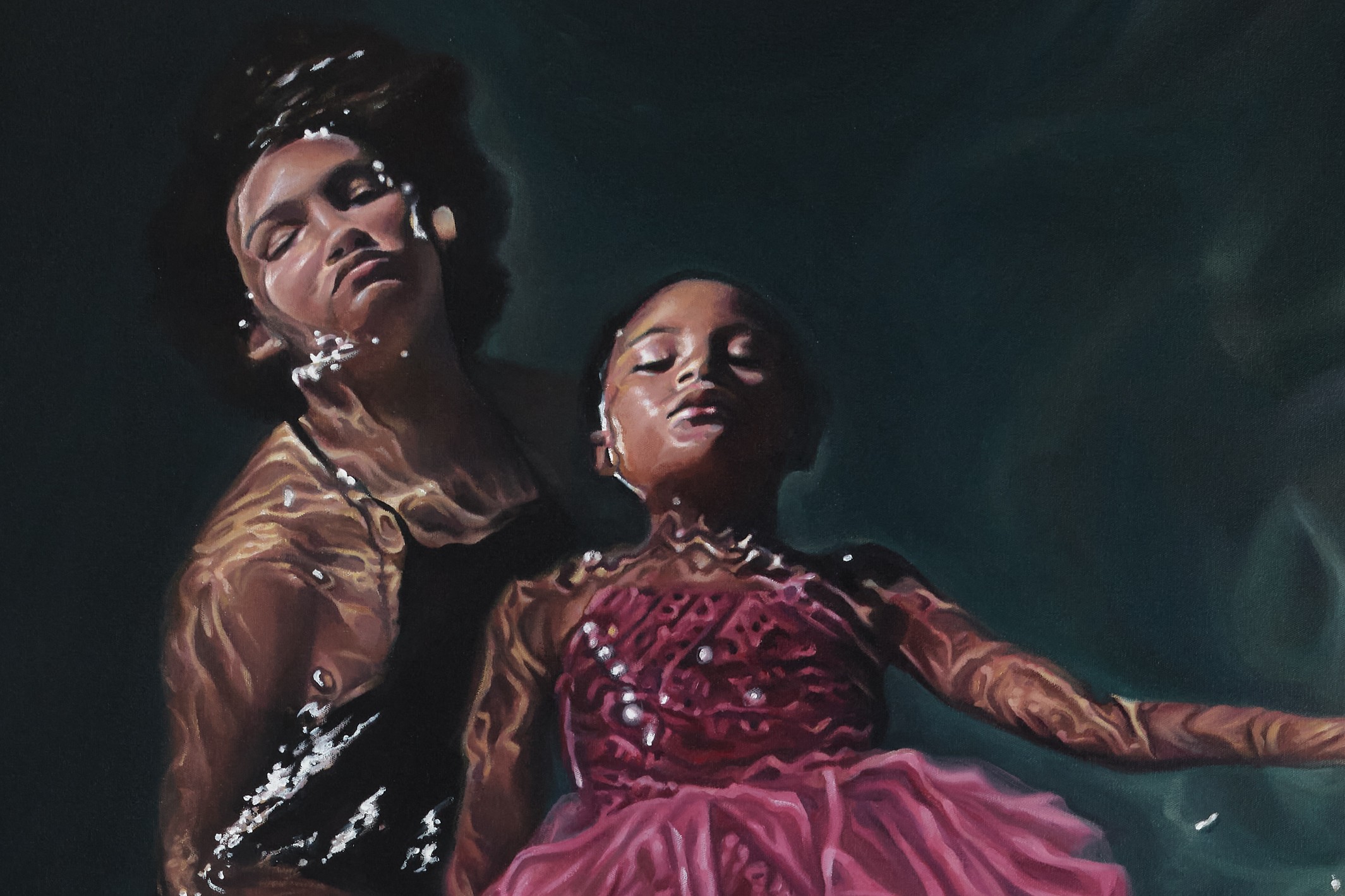 Painting by Calida Rawles