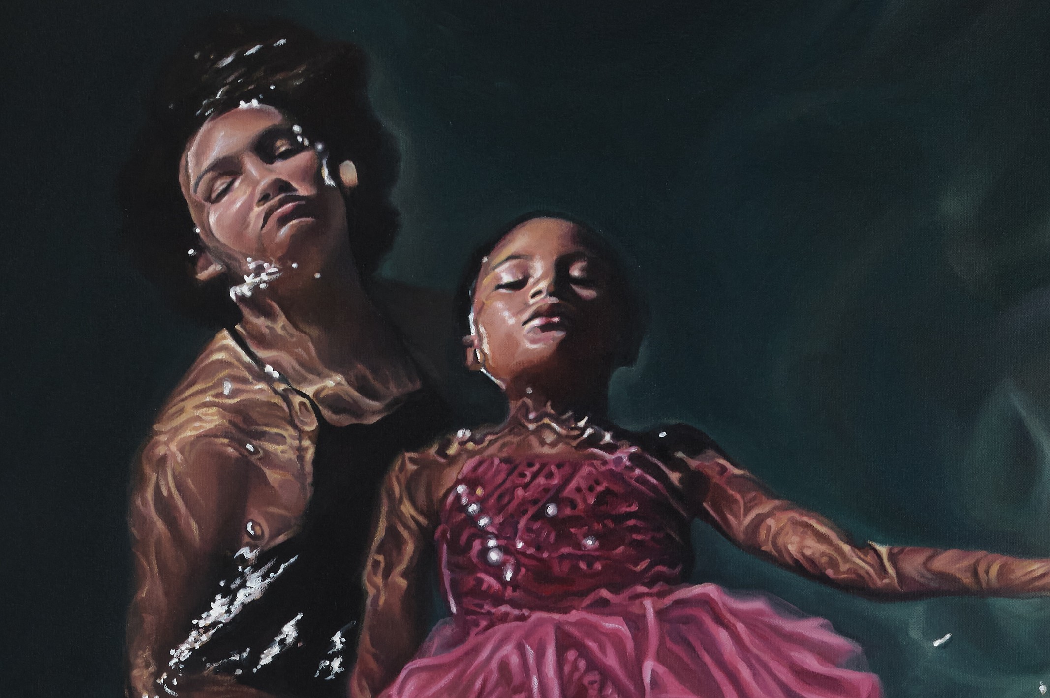 Painting by Calida Rawles