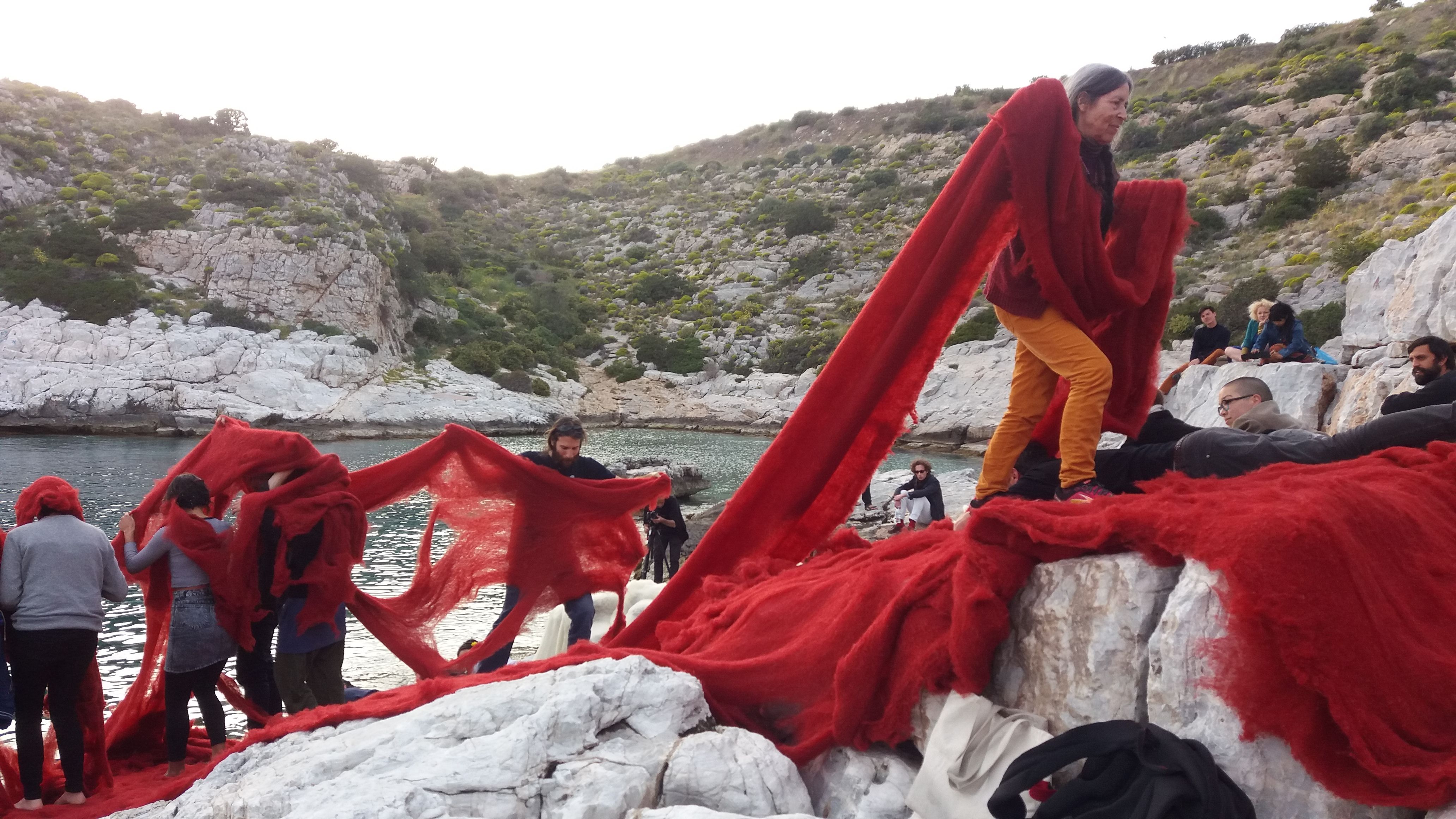 Performance by Cecilia Vicuña