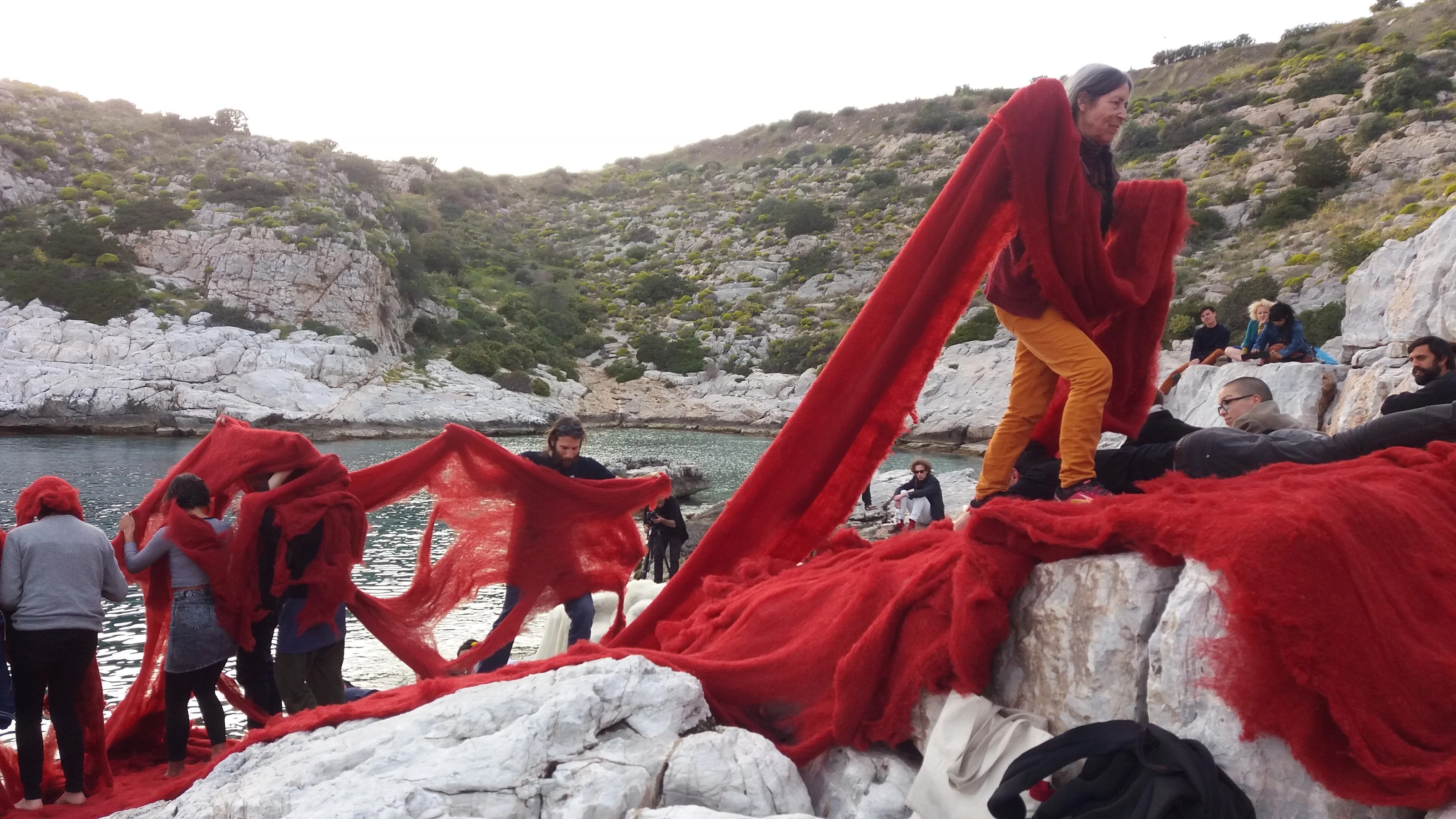 Performance by Cecilia Vicuña