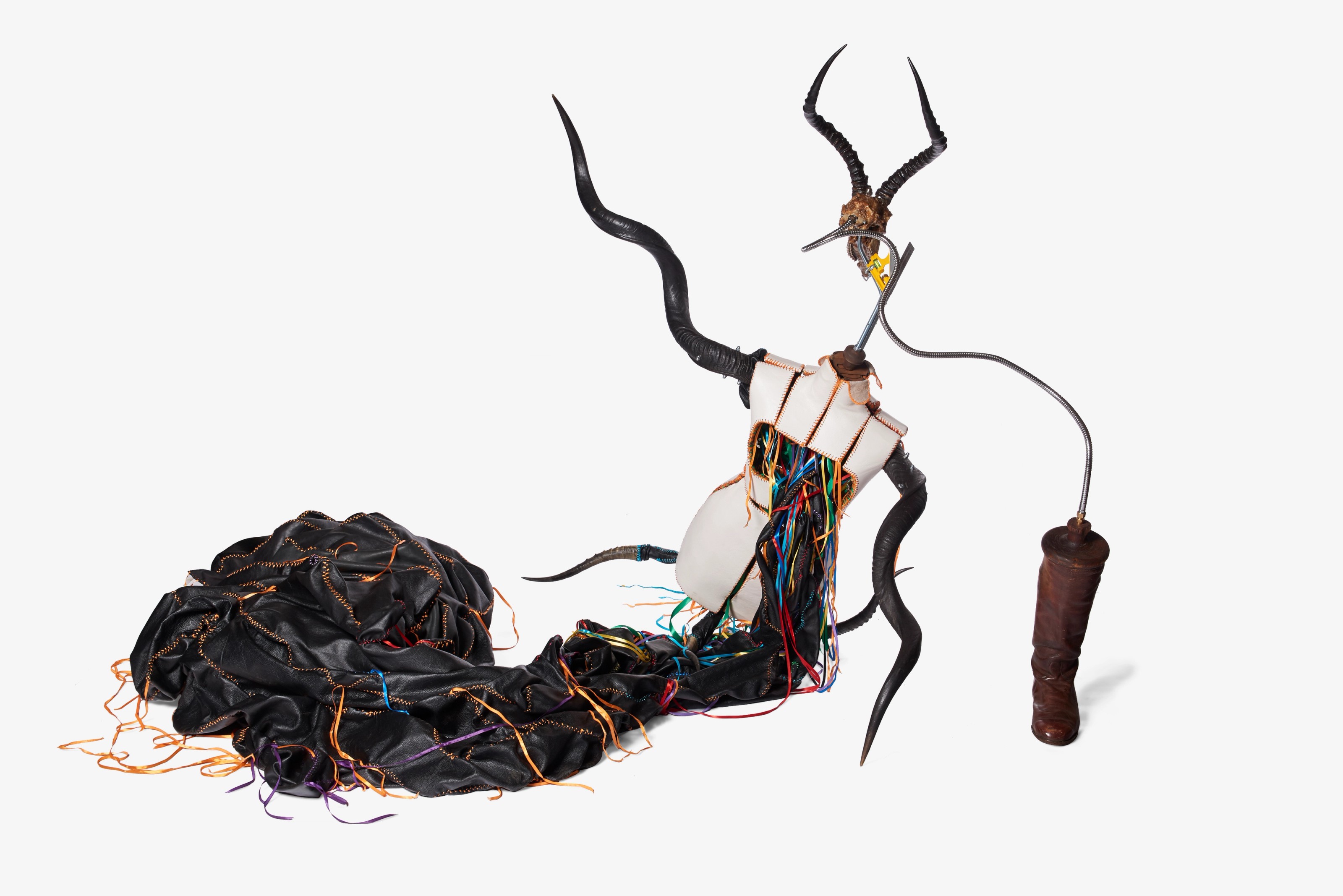 Sculpture by Nicholas Hlobo