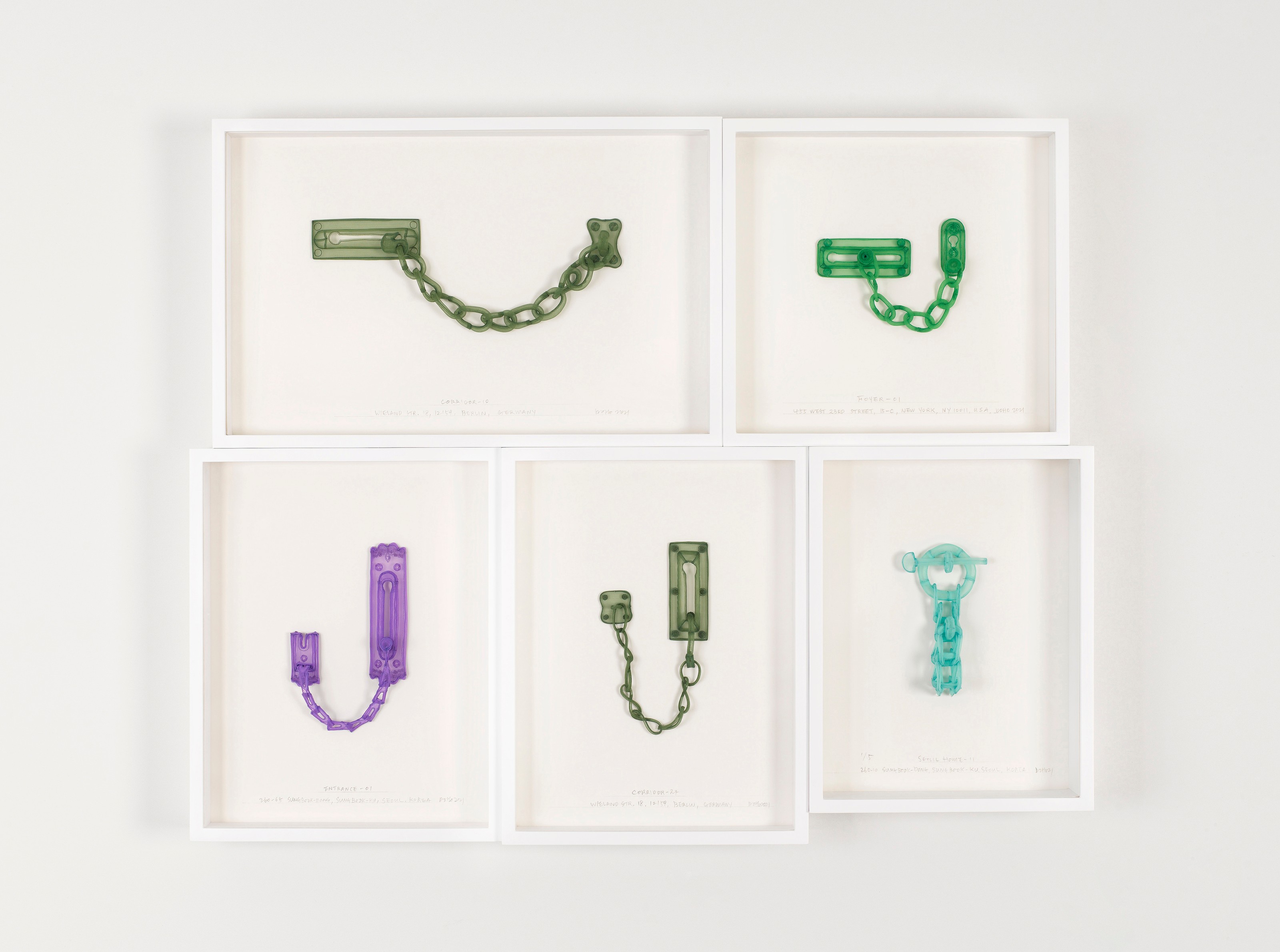 Wall work by Do Ho Suh