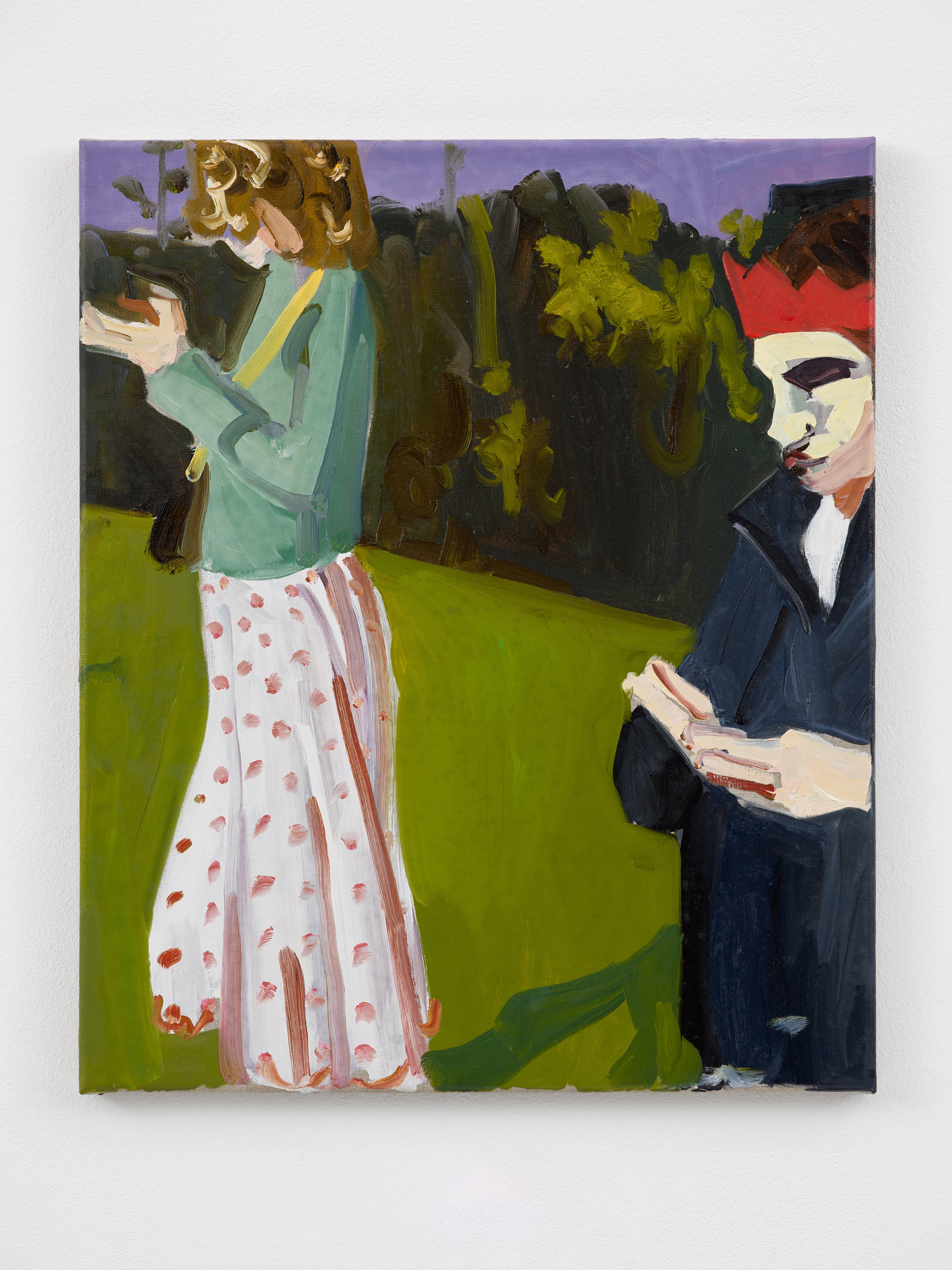 Painting by Chantal Joffe